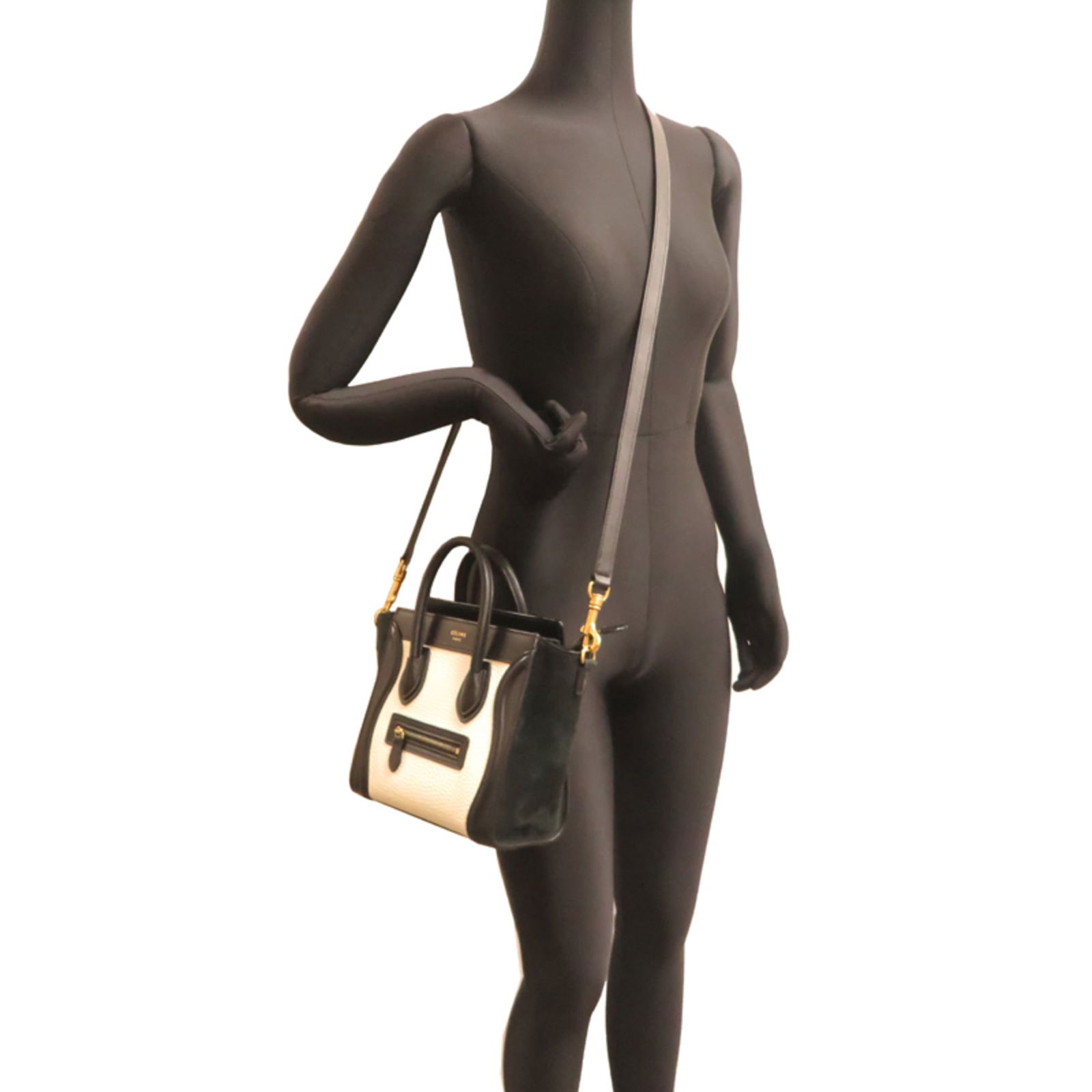 Leather Celine Handbag - 8