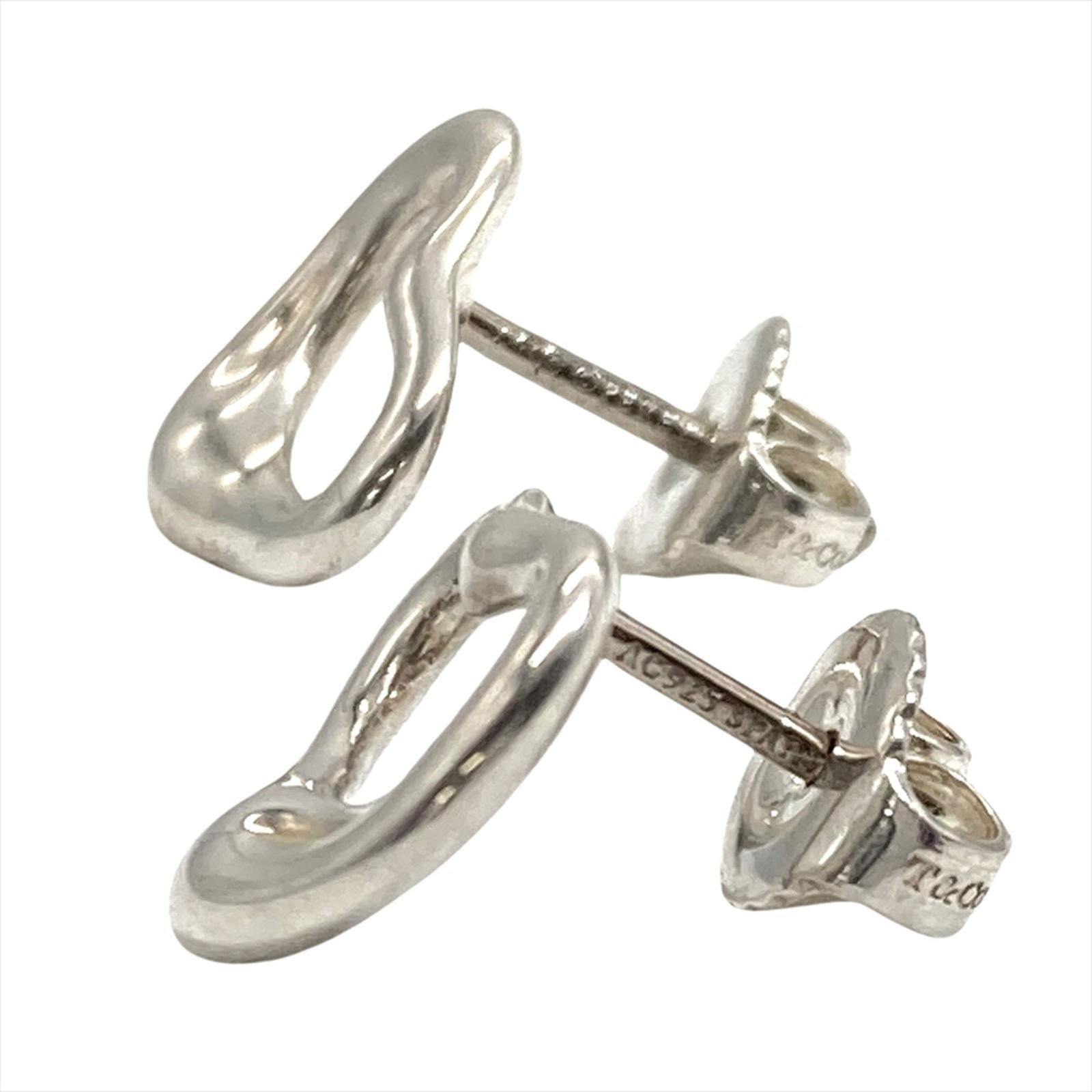 925 Tiffany Stud Earrings Silver - 3