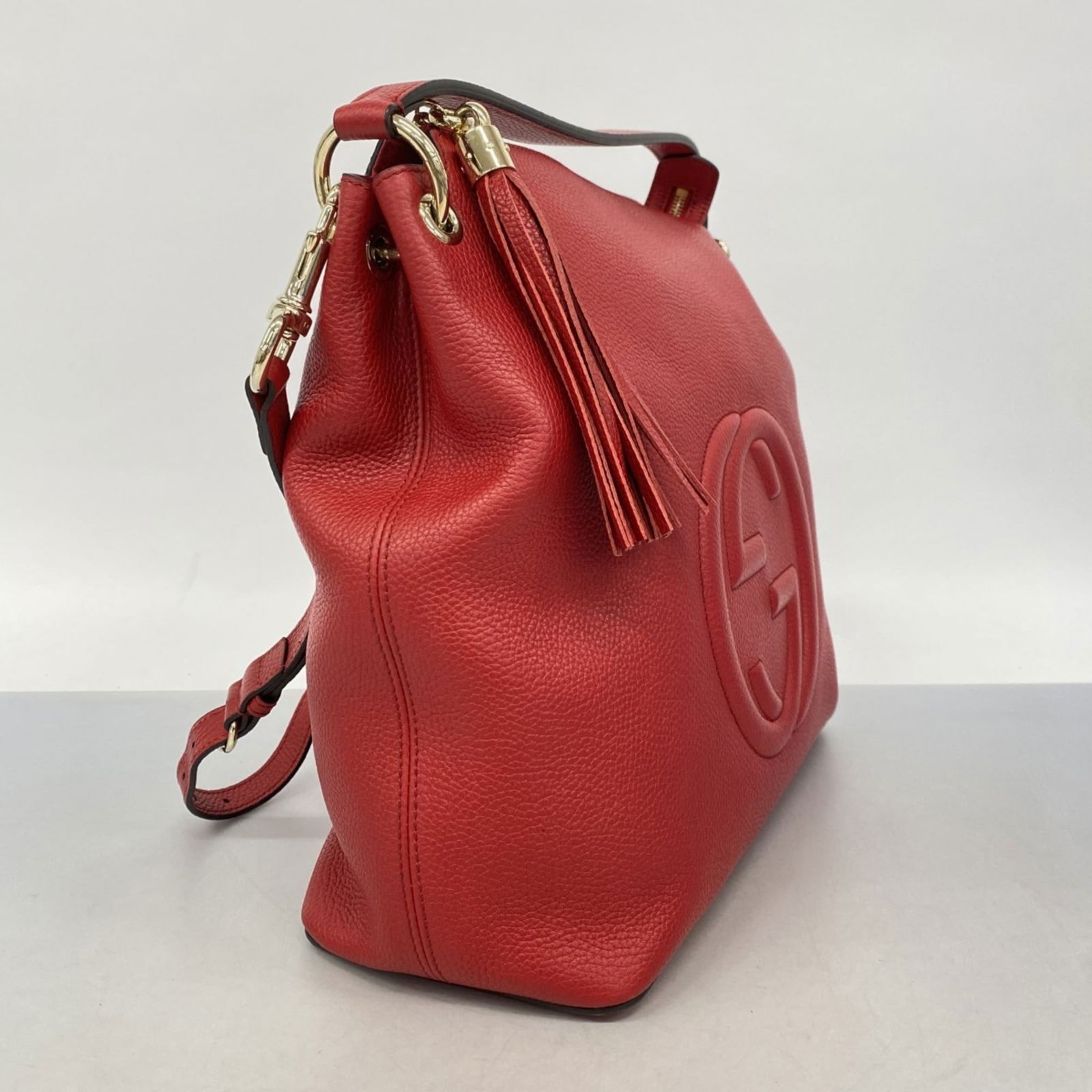 Leather Gucci Handbag - 2