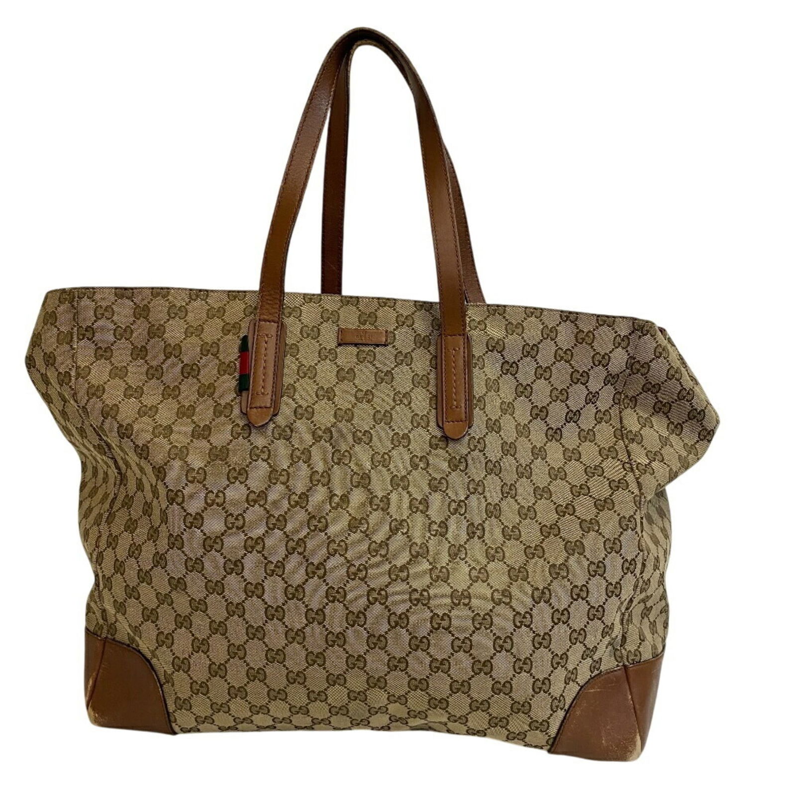 Canvas Gucci Tote Bag (1 of 11)