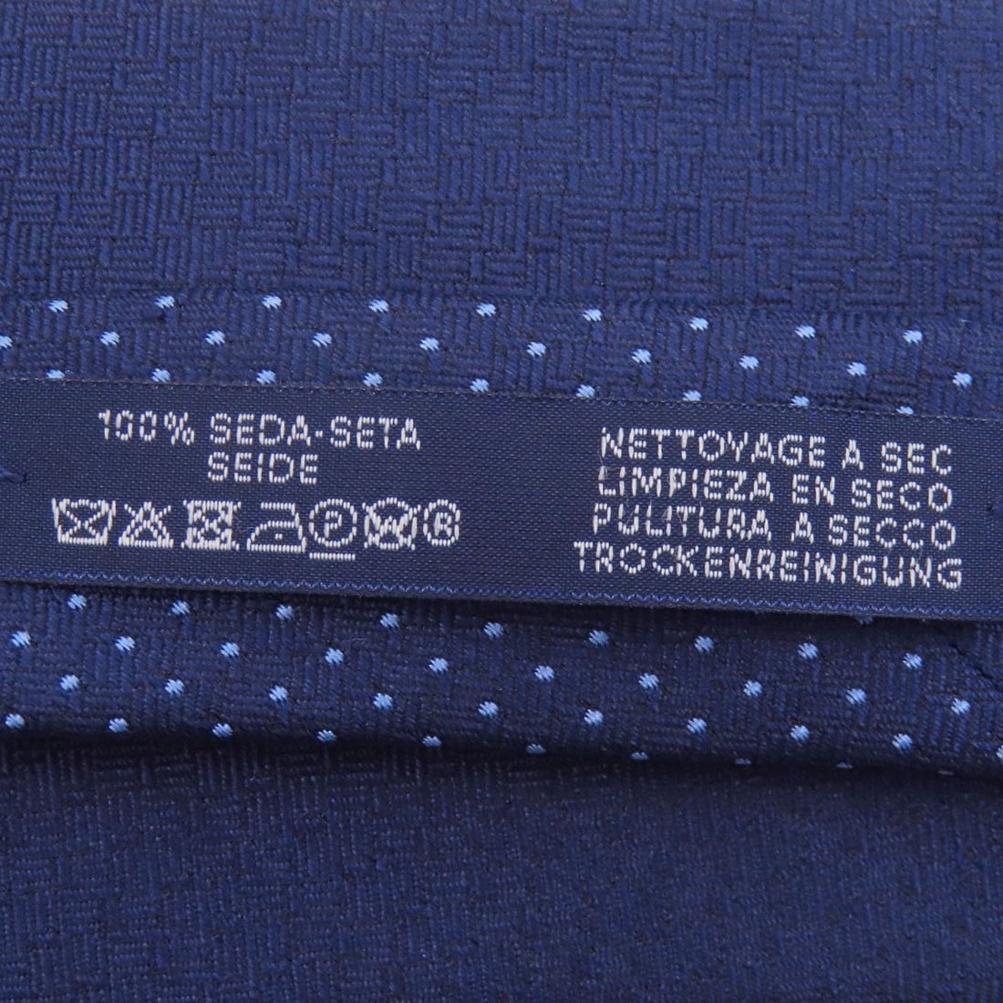 Silk HERMES Dot pattern tie - 7