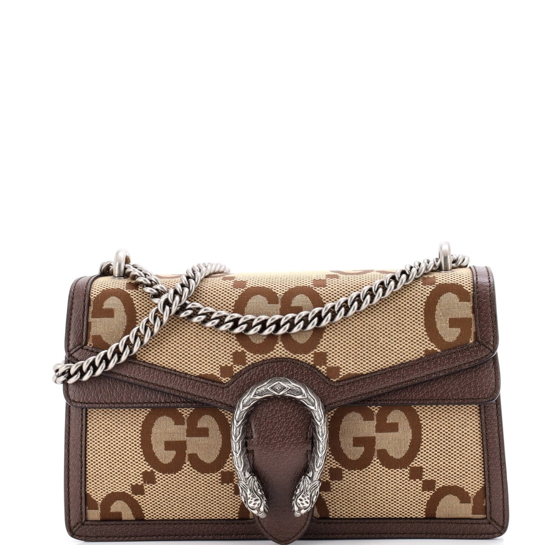 Small Gucci Dionysus Bag Jumbo GG Canvas: Small Gucci Dionysus Bag Jumbo GG Canvas This listing features Small Gucci Dionysus Bag Jumbo GG Canvas. Item specifics are provided below. Item Specifics: Brand: Gucci Exterior Material: Canvas
