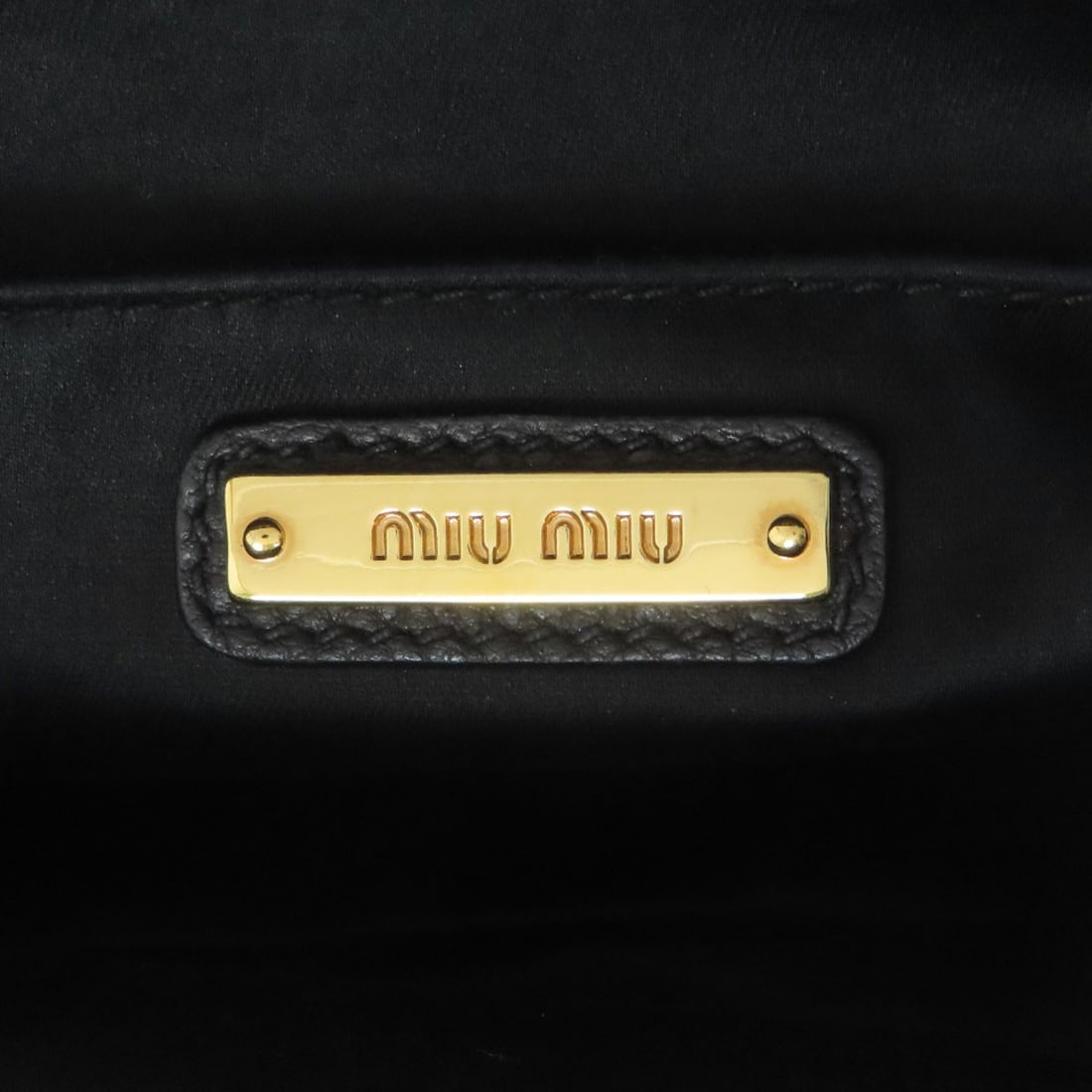 Leather MIUMIU Long shoulder Bag - 6