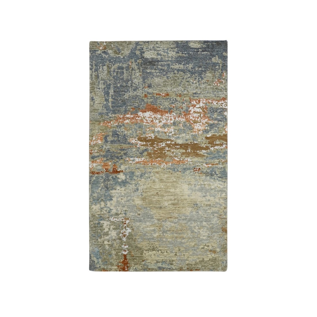 Rug 3'1"x5'4" Brown with Gray Abstract Design Wool Hand Knotted Oriental: Rug 3'1"x5'4" Brown with Gray Abstract Design Wool Hand Knotted Oriental This listing features Rug 3'1"x5'4" Brown with Gray Abstract Design Wool Hand Knotted Oriental. Item specifics are provided