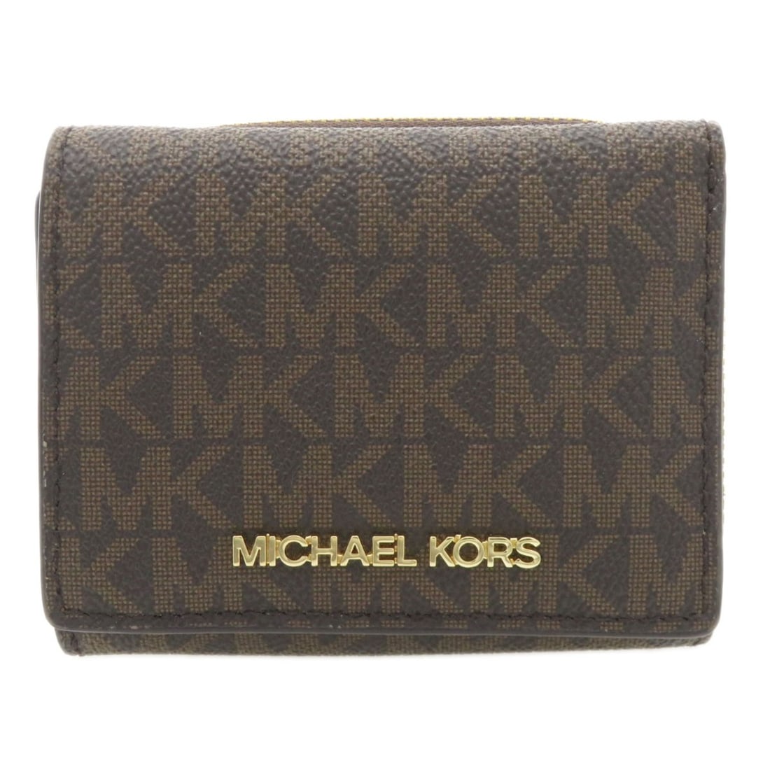 PVC Michael Kors Tri-fold mini wallet Bifold Wallet with Coin Pocket: PVC Michael Kors Tri-fold mini wallet Bifold Wallet with Coin Pocket This listing features PVC Michael Kors Tri-fold mini wallet Bifold Wallet with Coin Pocket. Item specifics are provided below. Item