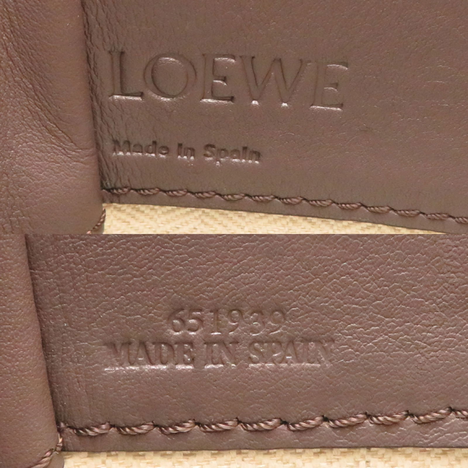 Leather Loewe Handbag - 8