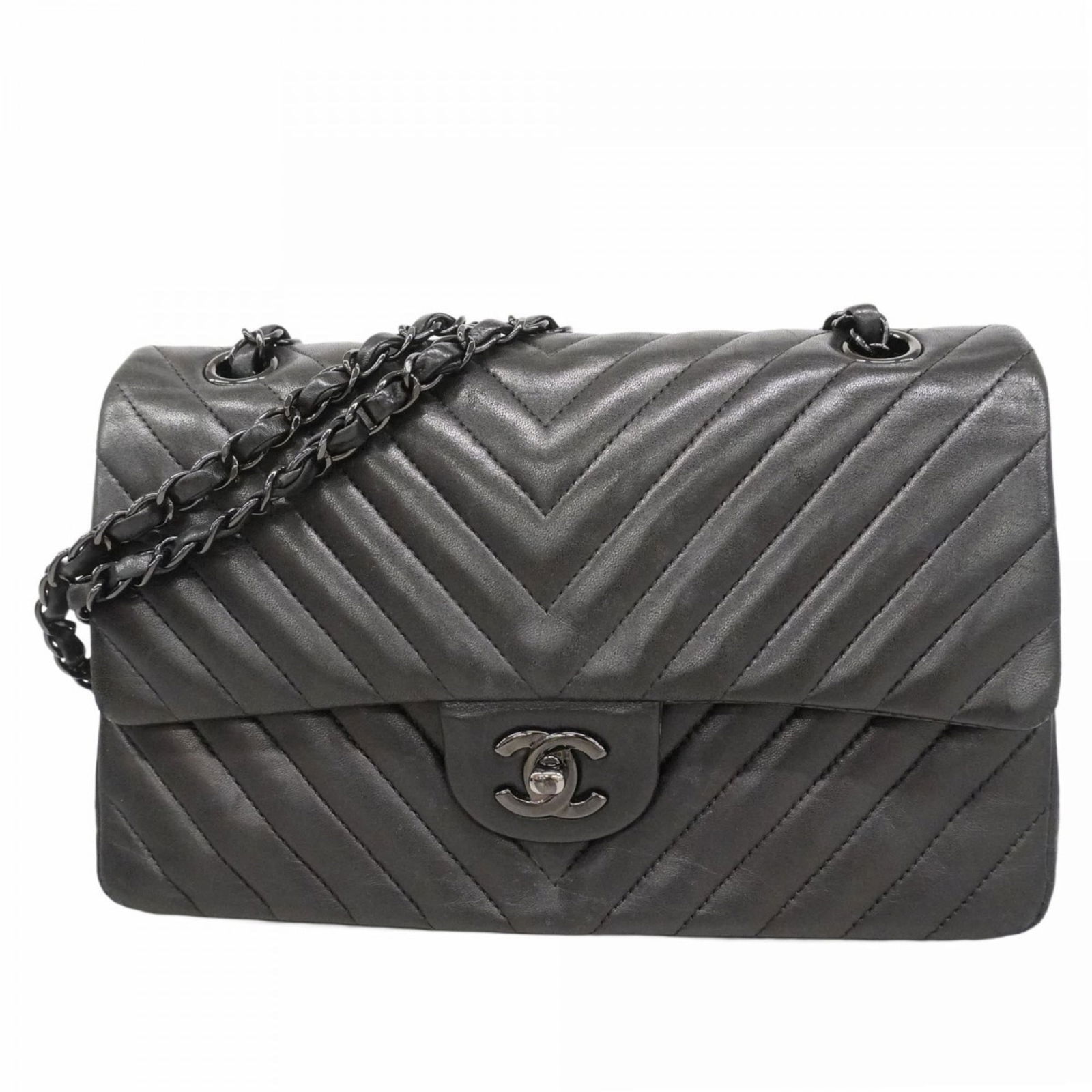 Leather Chanel Shoulder Bag: Leather Chanel Shoulder Bag This listing features Leather Chanel Shoulder Bag. Item specifics are provided below. Item Specifics: Brand: Chanel Type: Shoulder Bag Material: Leather Leather/Fur Type: L