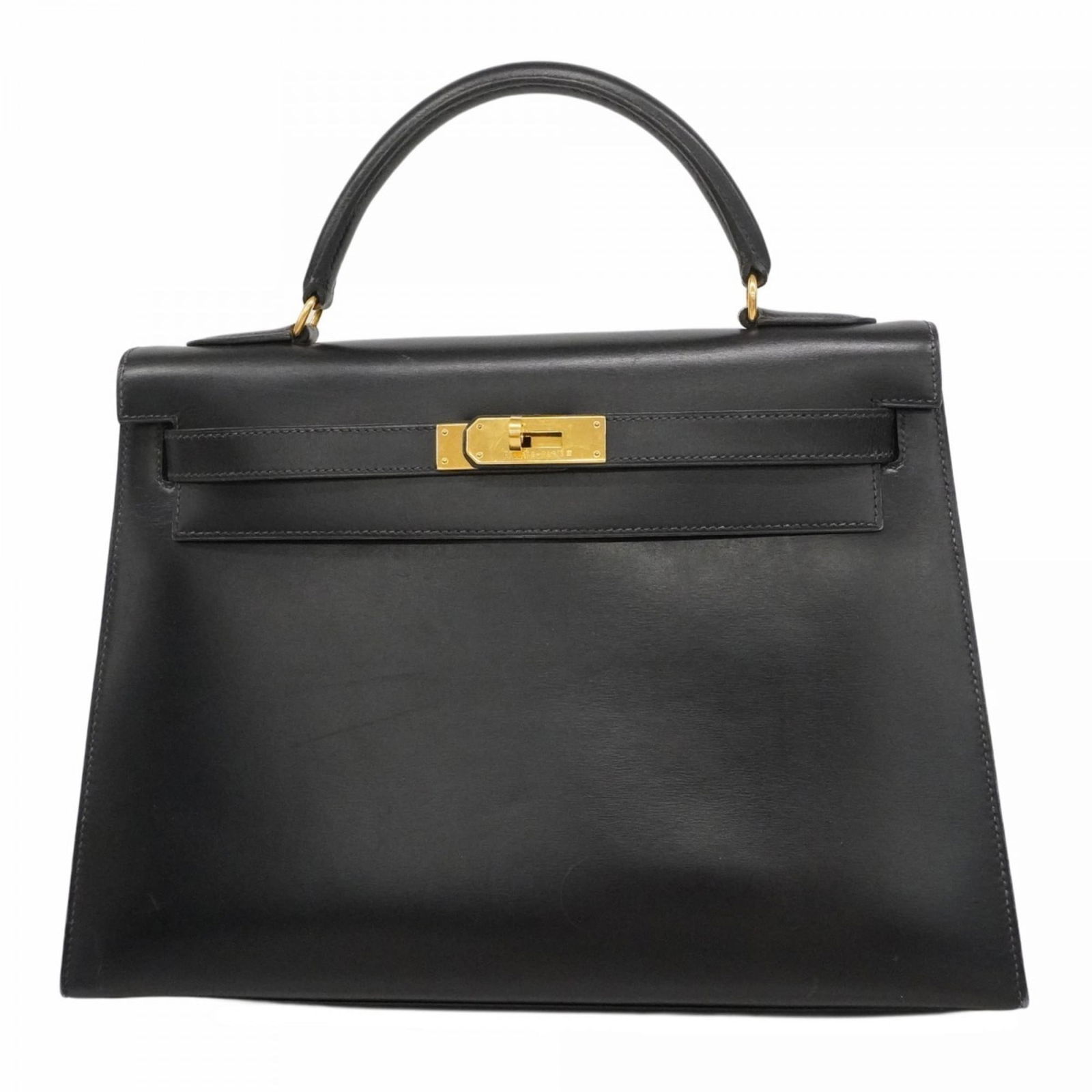Leather Hermes Handbag Box Calf: Leather Hermes Handbag Box Calf This listing features Leather Hermes Handbag Box Calf. Item specifics are provided below. Item Specifics: Brand: Hermes Type: Handbag Material: Box Calf Leather