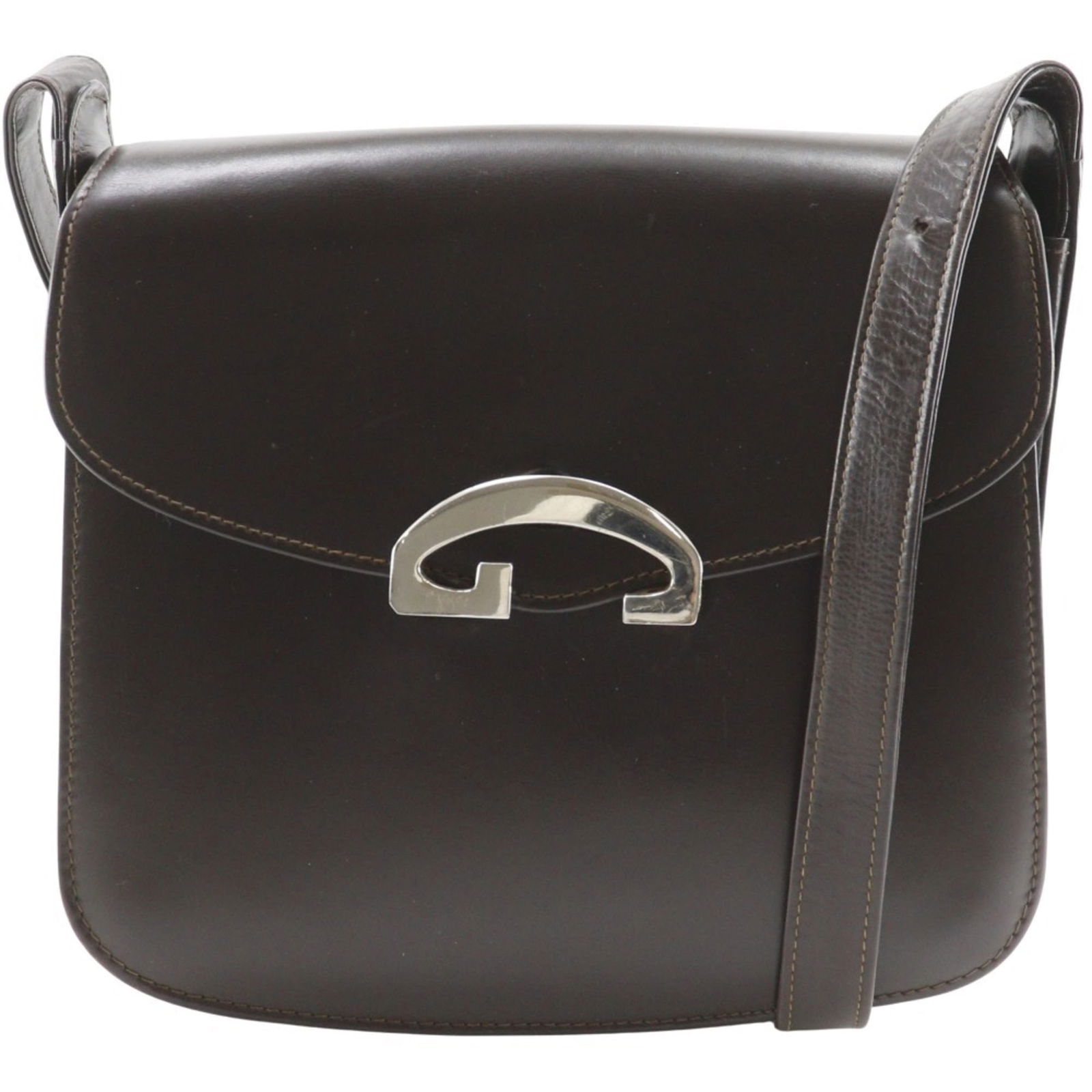 Leather Gucci Shoulder Bag: Leather Gucci Shoulder Bag This listing features Leather Gucci Shoulder Bag. Item specifics are provided below. Item Specifics: Brand: Gucci Type: Shoulder Bag Material: Leather Leather/Fur Type: Calf