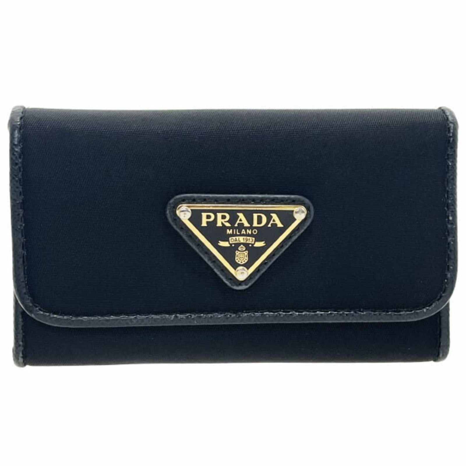 Nylon Prada Keycase: Nylon Prada Keycase This listing features Nylon Prada Keycase. Item specifics are provided below. Item Specifics: Brand: Prada Type: Keycase Gender: Men,Women Material: Nylon Number Of Key Hooks: 6 Co