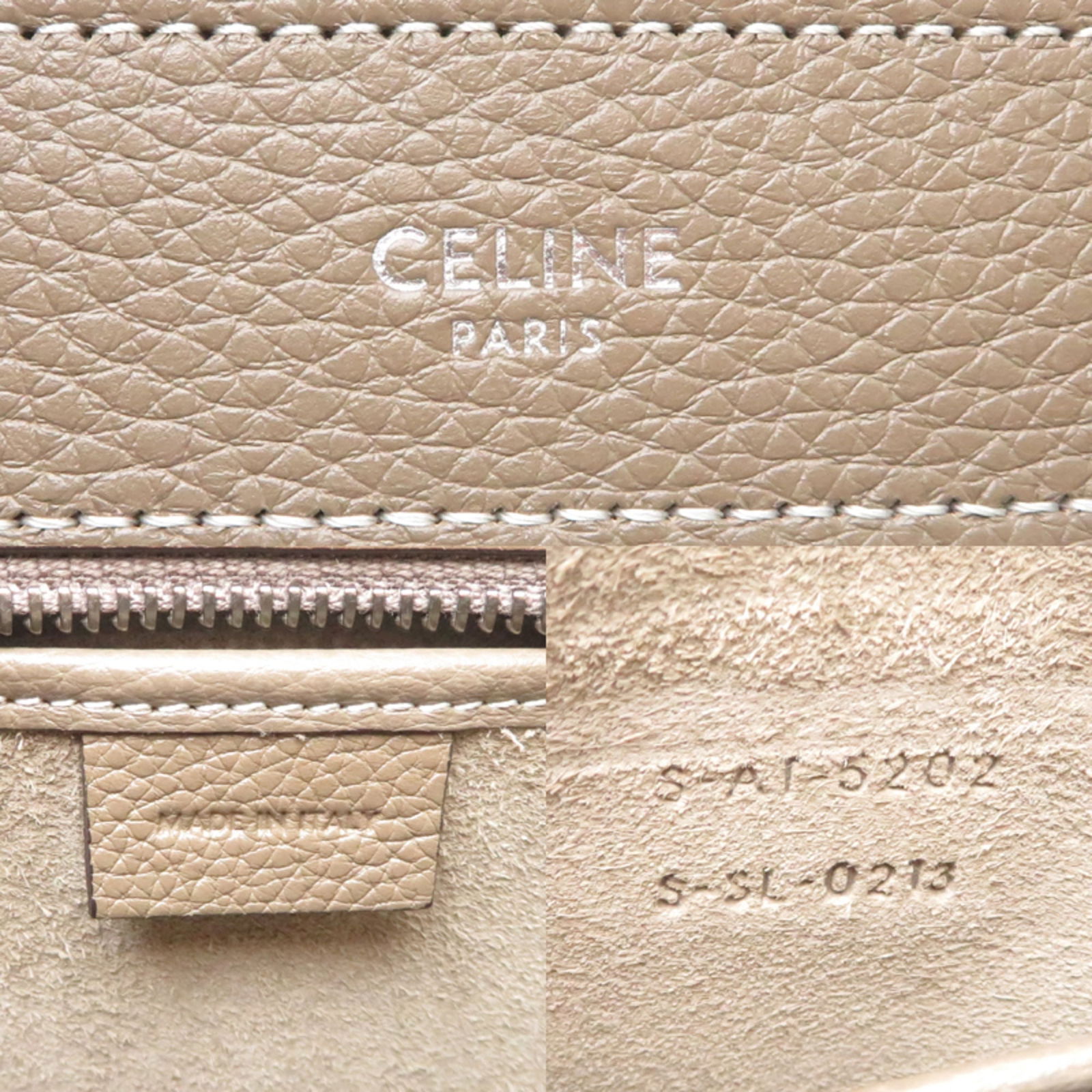 Leather Celine Handbag - 7