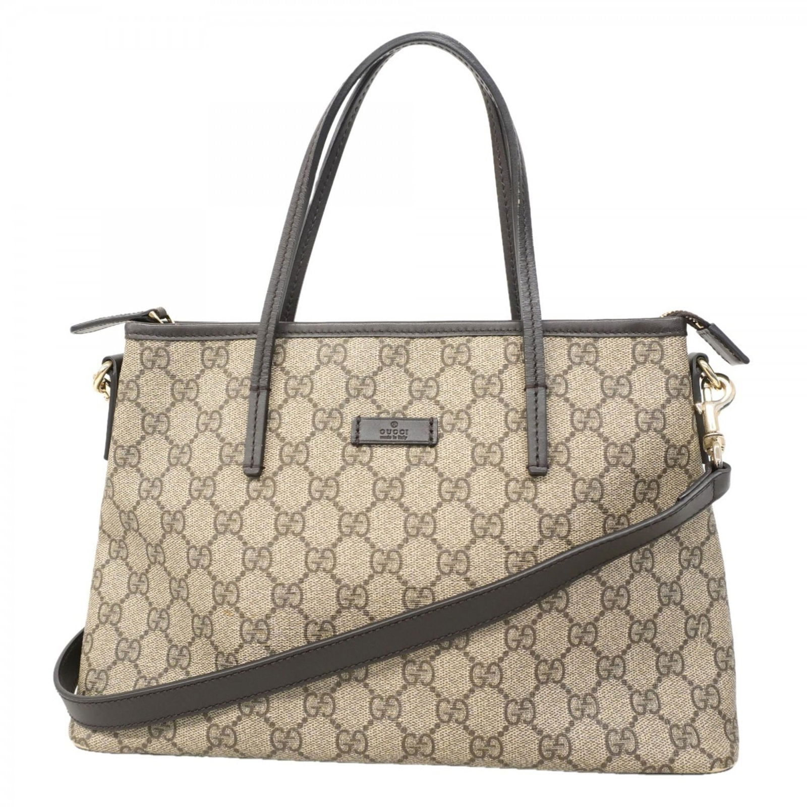 Pvc Gucci Handbag: Pvc Gucci Handbag This listing features Pvc Gucci Handbag. Item specifics are provided below. Item Specifics: Brand: Gucci Type: Handbag Material: Pvc Color: Brown Hardware Color: Champagne Gold Gende