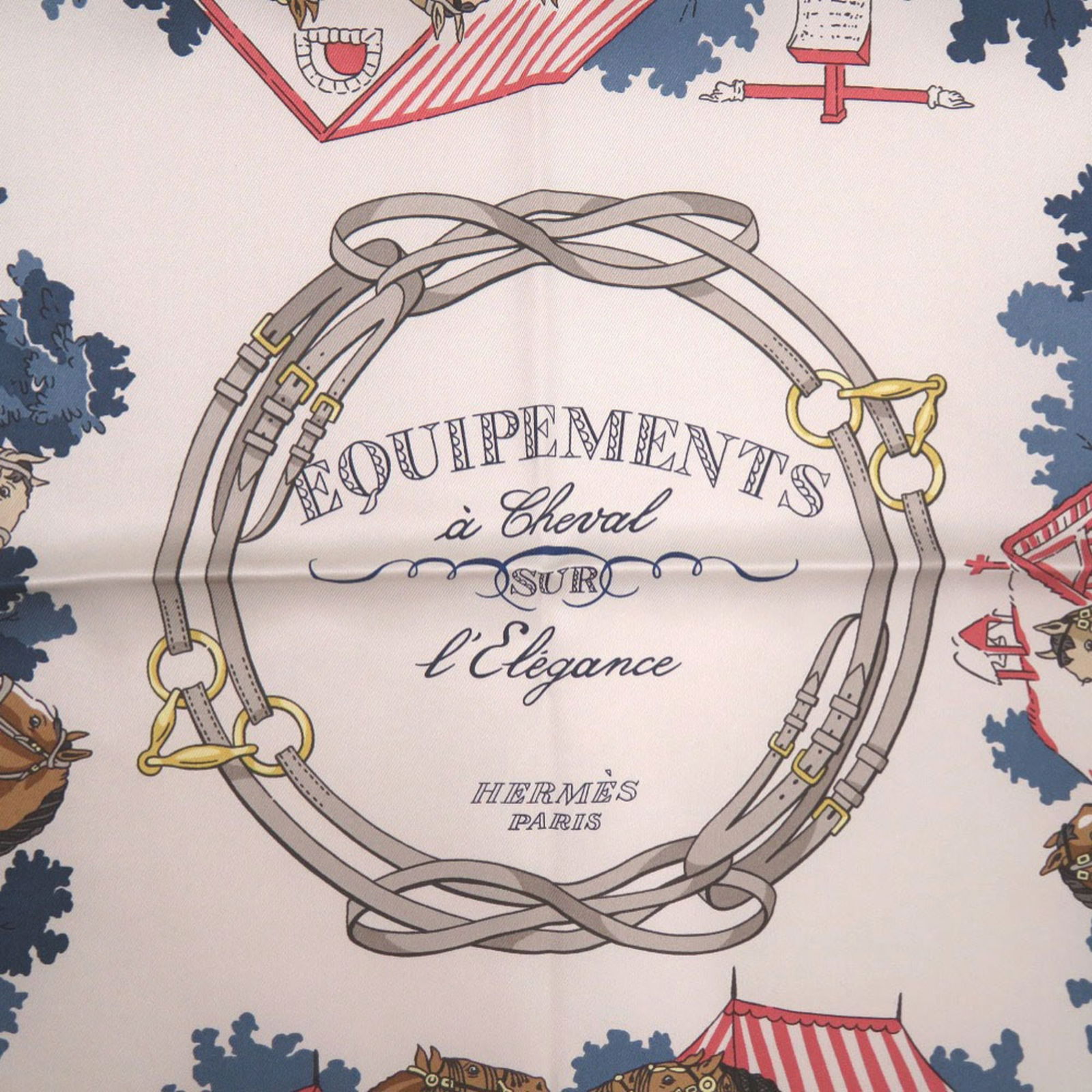 Silk Hermes Scarf - 3