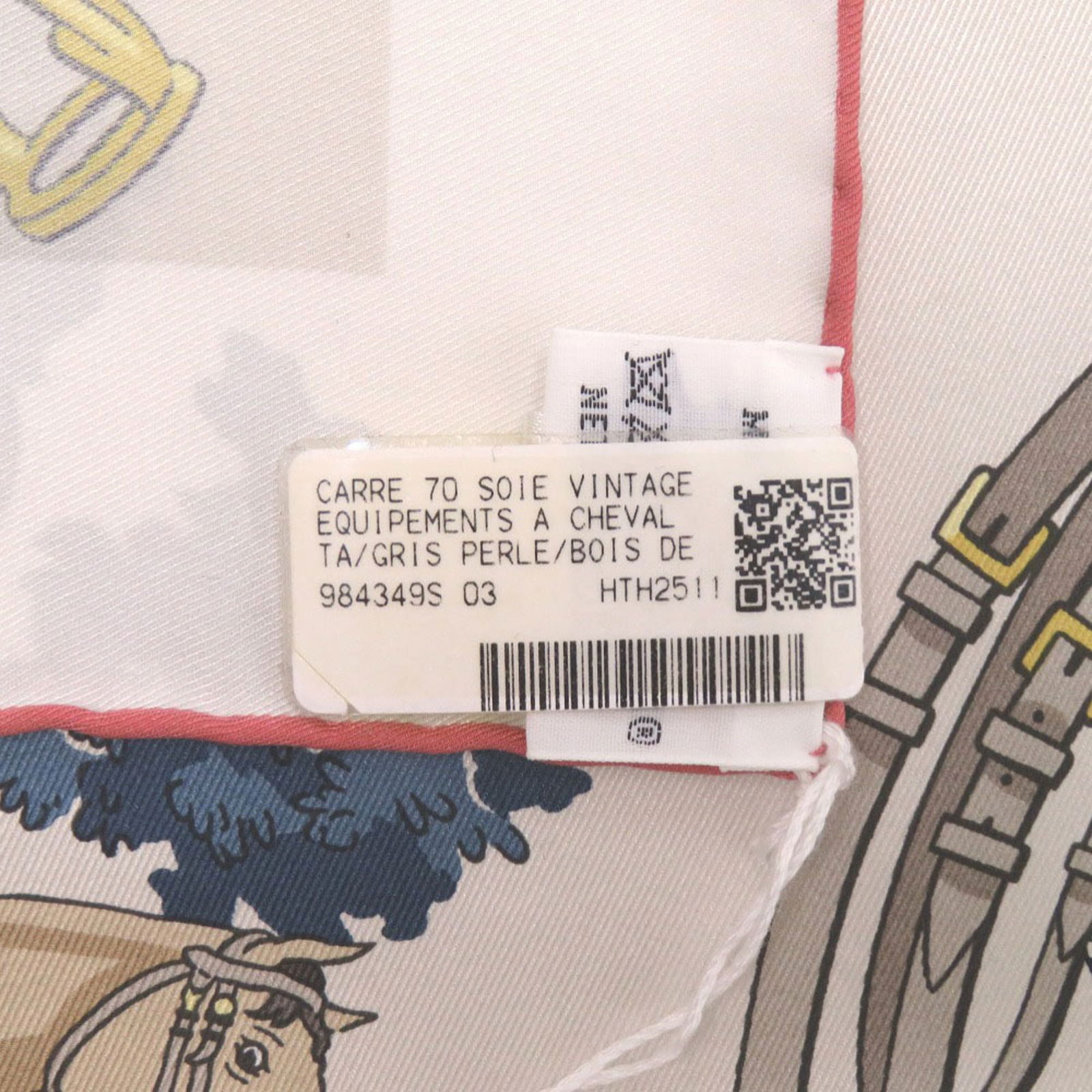 Silk Hermes Scarf - 4