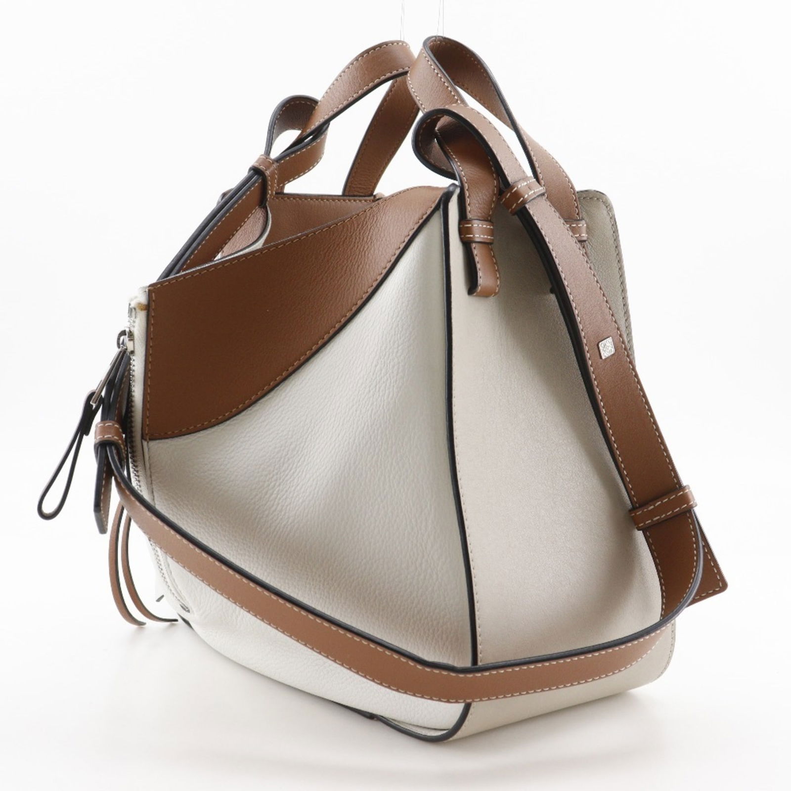 Leather Loewe Handbag - 3