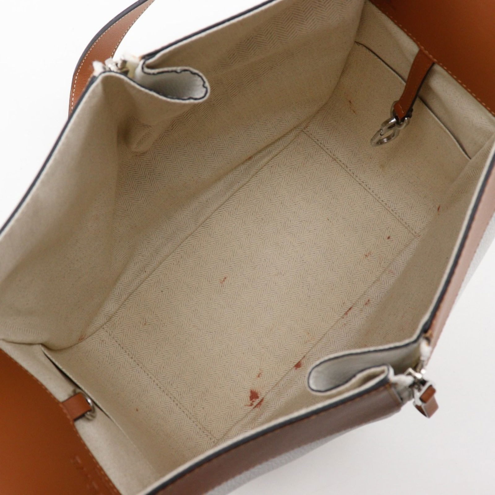 Leather Loewe Handbag - 9