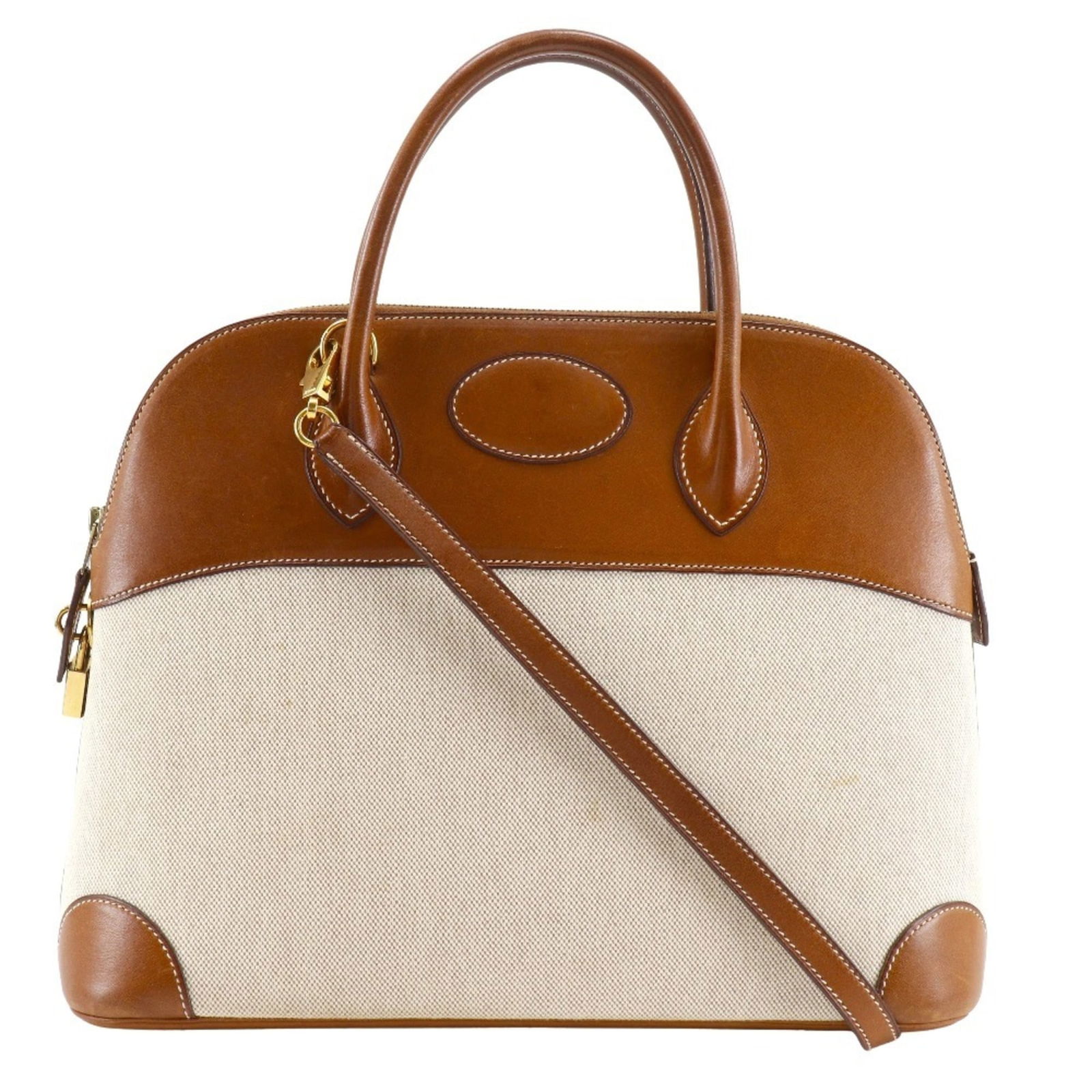 H Hermes Handbag Toile: H Hermes Handbag Toile This listing features H Hermes Handbag Toile. Item specifics are provided below. Item Specifics: Brand: Hermes Type: Handbag Material: Toile H Color: Brown, Fauve Closure: Zippe