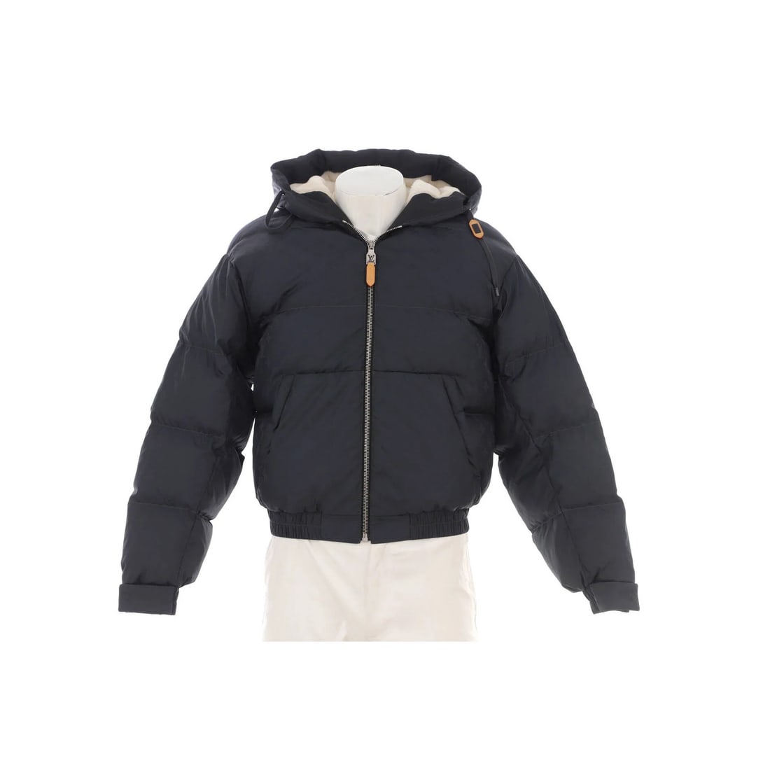 Ecodown Louis Vuitton Monogram Hooded Puffer Jacket Quilted Polyamide with (1 of 5)