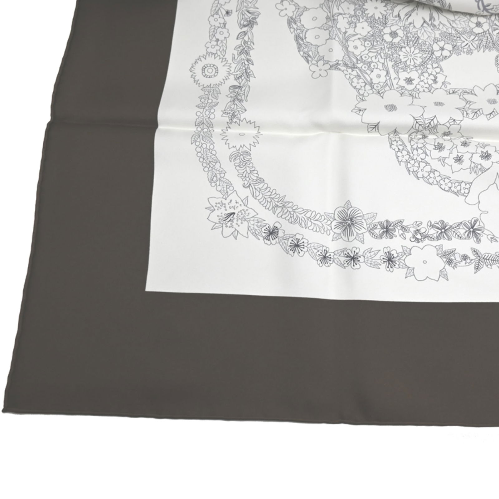 Silk Hermes Scarf - 5