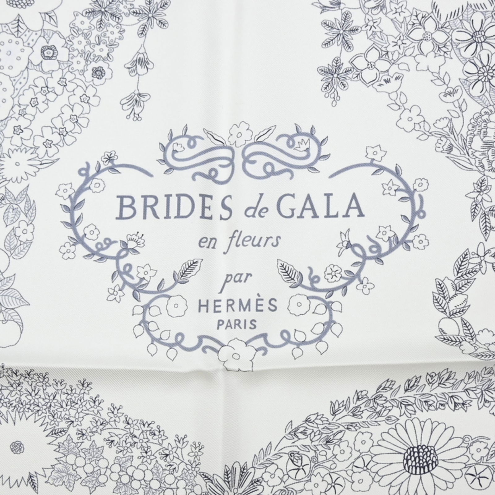 Silk Hermes Scarf - 7