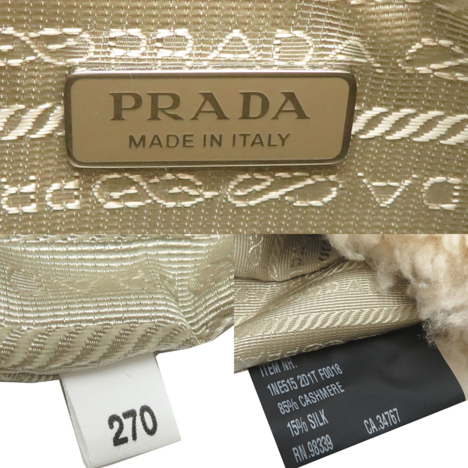 Wool - Prada Handbag Silk - 7