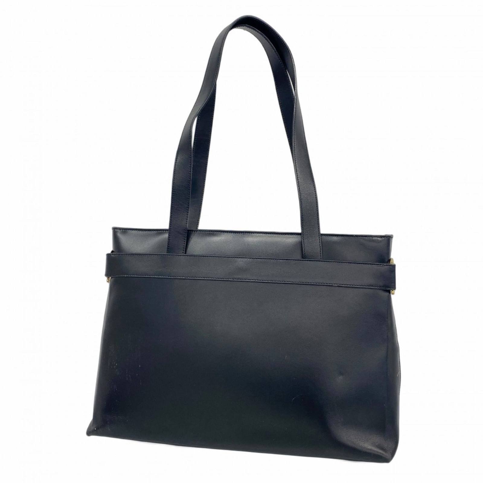 Leather Salvatore Ferragamo Shoulder Bag (1 of 16)