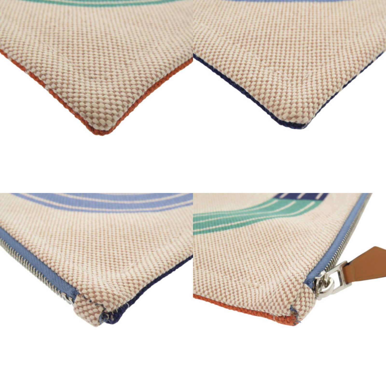 Cotton Hermes Pouch - 4