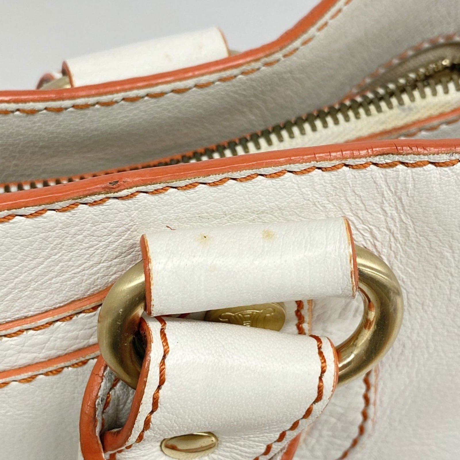 Leather Celine Handbag - 10