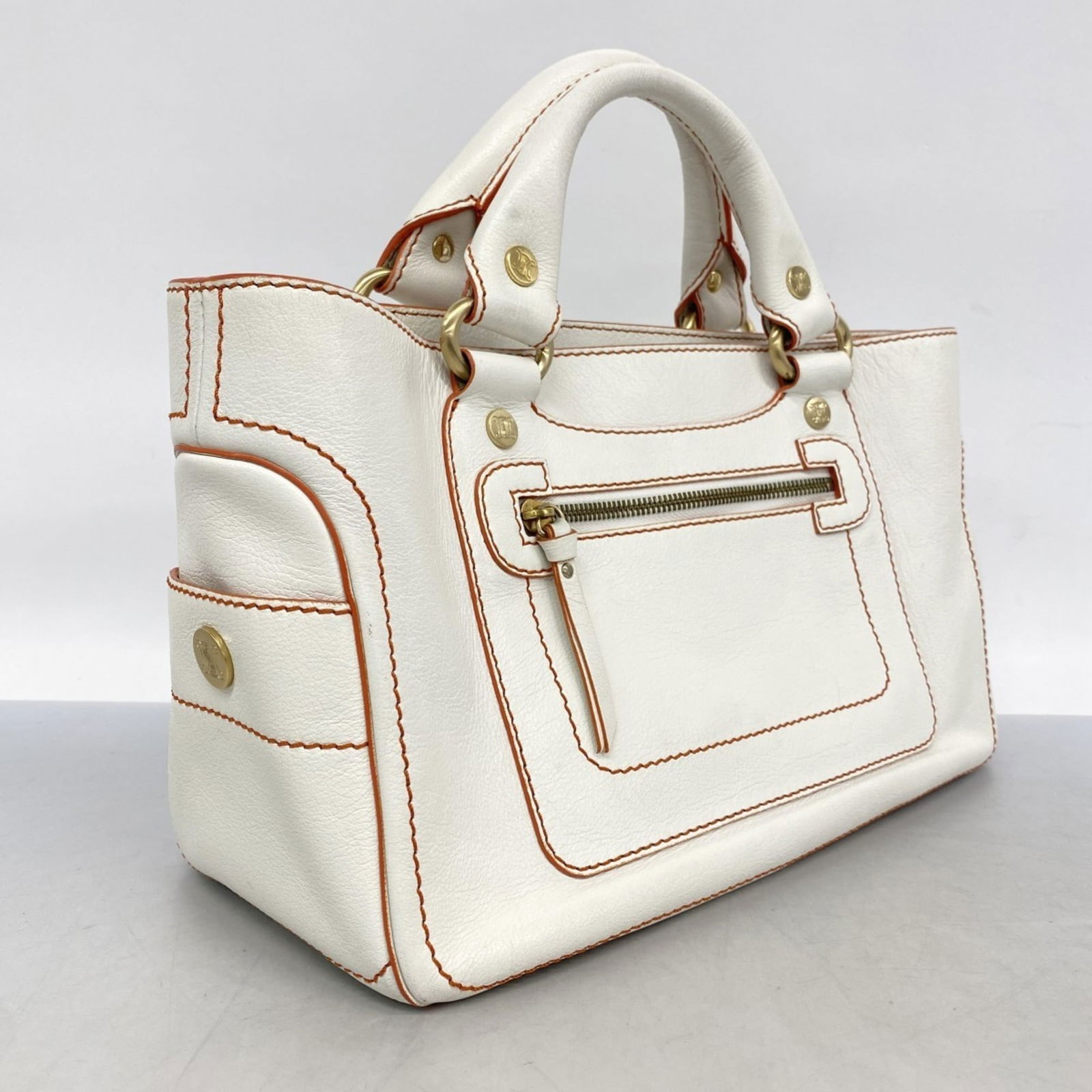 Leather Celine Handbag - 2