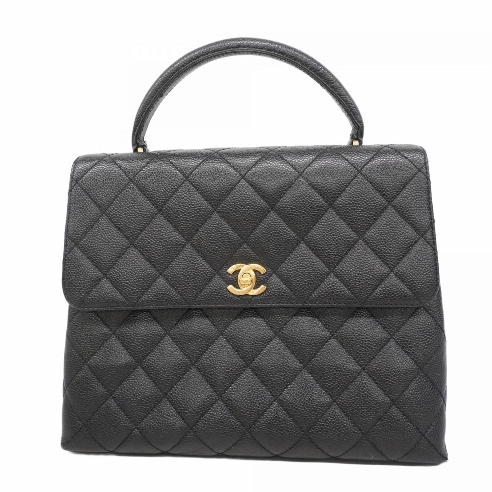 Calfskin Chanel Handbag Grained (1 of 20)