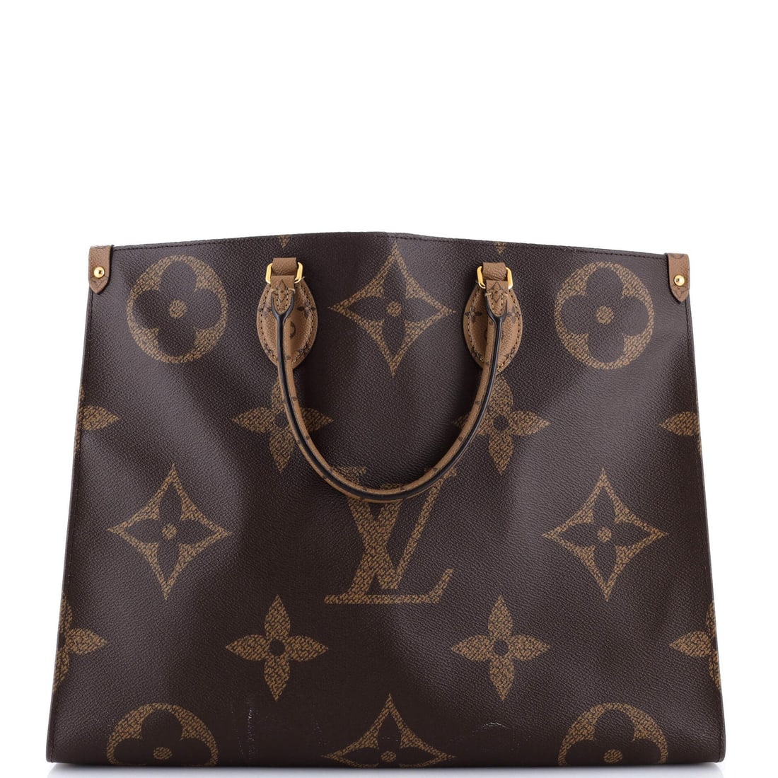 GM Louis Vuitton OnTheGo Tote Reverse Monogram Giant: GM Louis Vuitton OnTheGo Tote Reverse Monogram Giant This listing features GM Louis Vuitton OnTheGo Tote Reverse Monogram Giant. Item specifics are provided below. Item Specifics: Brand: Louis