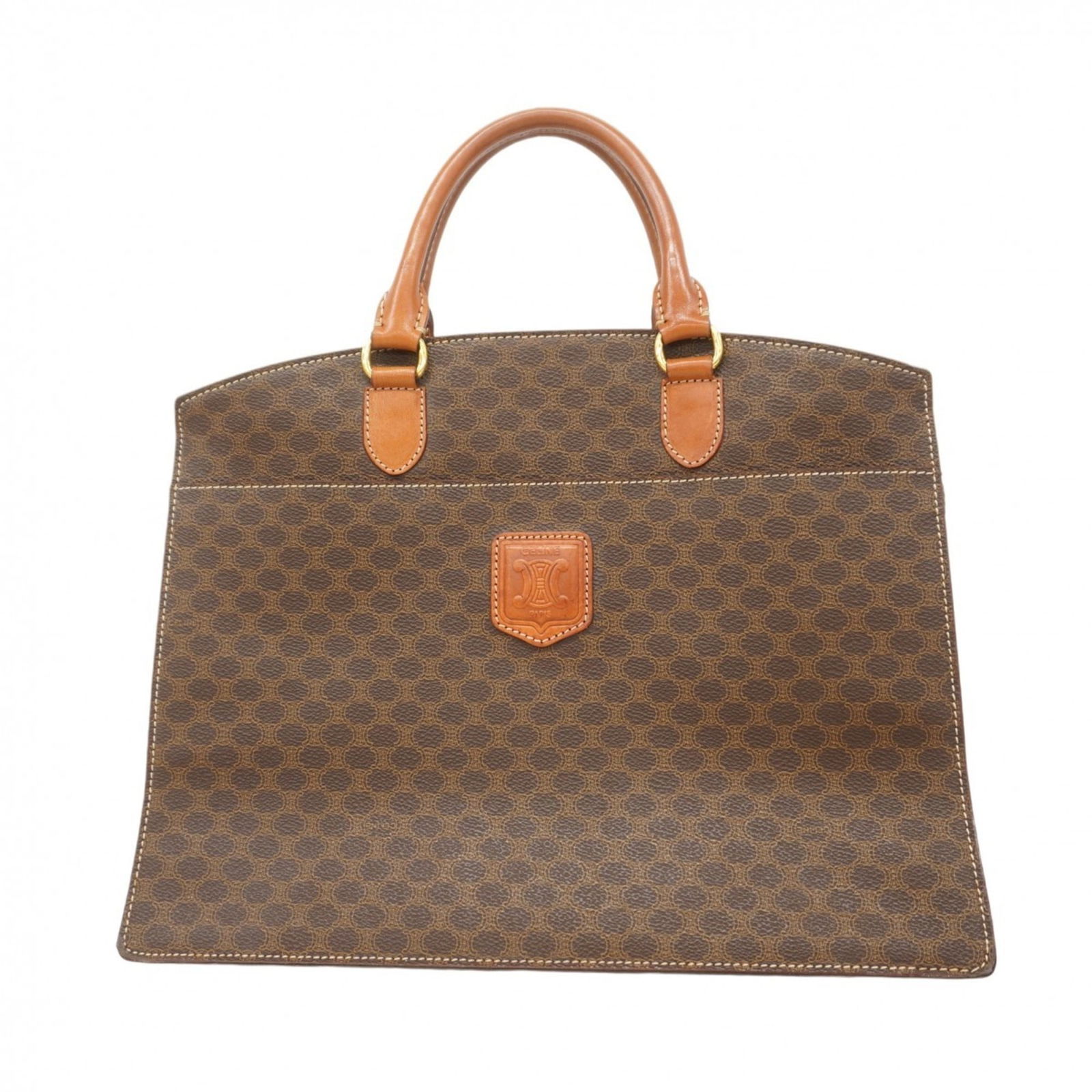 Pvc Celine Handbag: Pvc Celine Handbag This listing features Pvc Celine Handbag. Item specifics are provided below. Item Specifics: Brand: Celine Type: Handbag Material: Pvc Color: Brown Hardware Color: Gold Gender: Wome