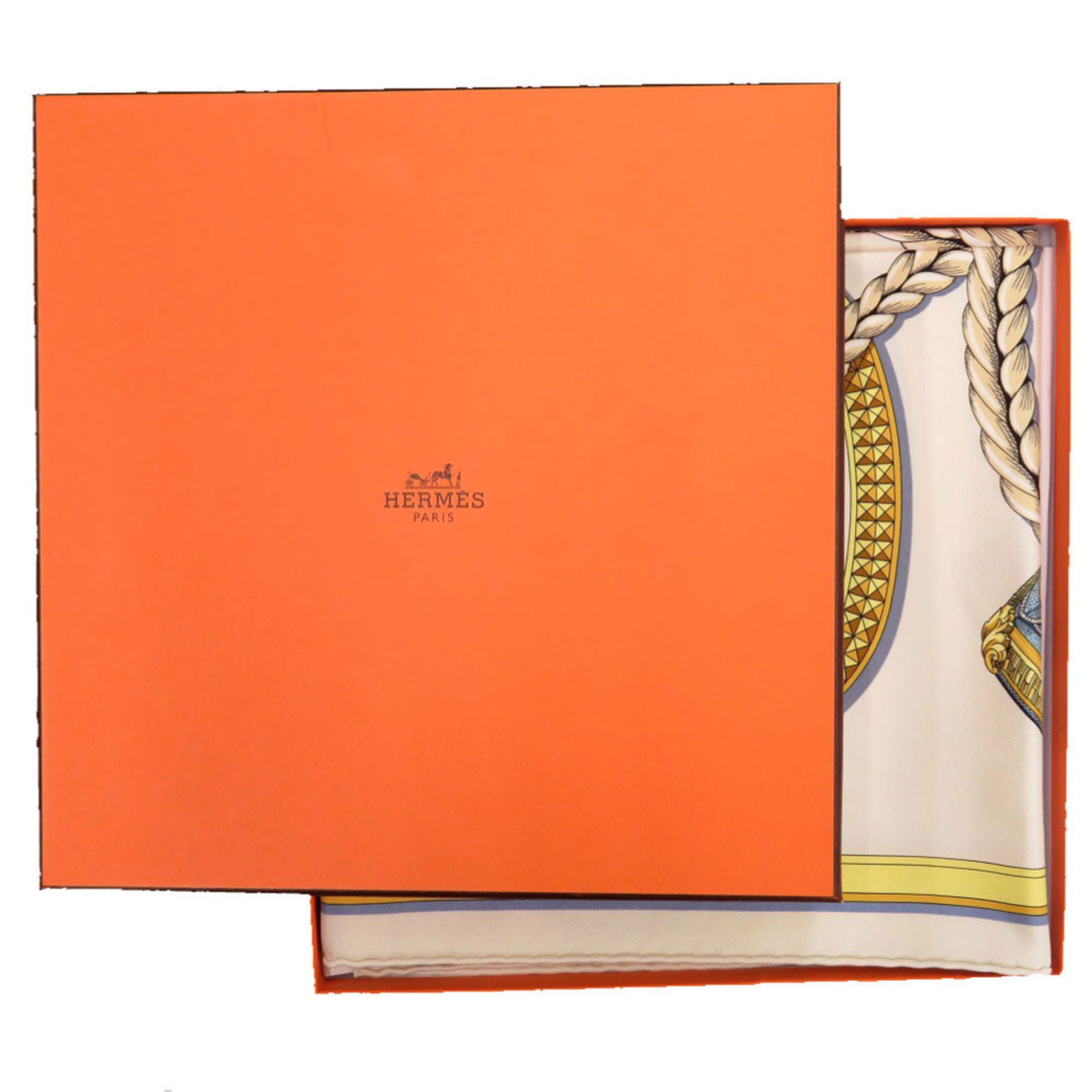 Silk Hermes Scarf - 2