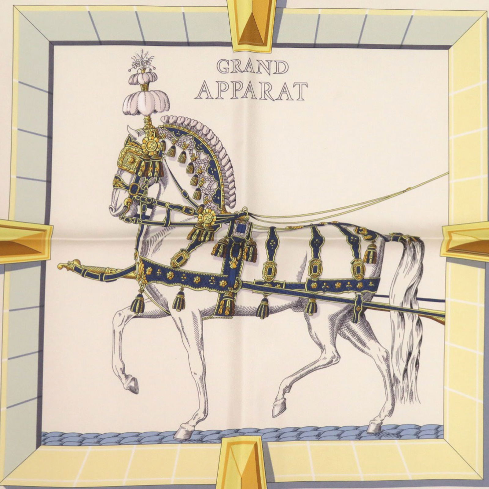 Silk Hermes Scarf - 3