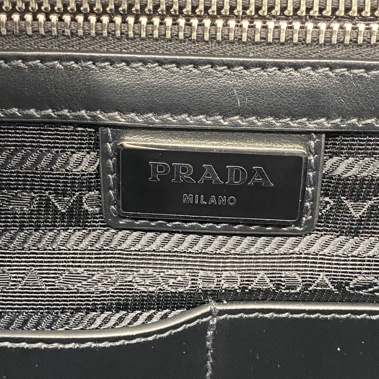 Leather Prada Shoulder Bag - 5