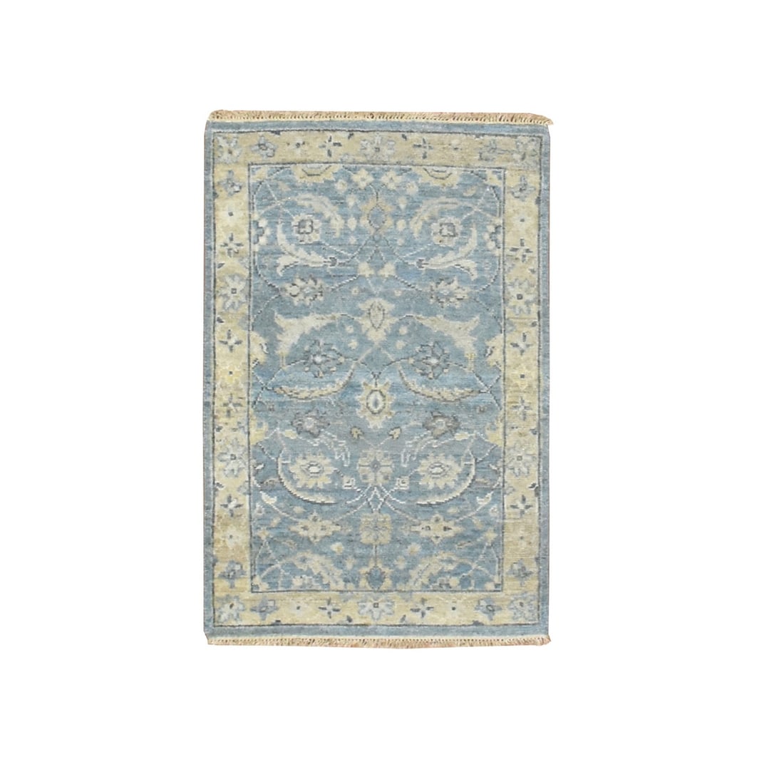 Rug 2'x3' Blue Wool Sickle Leaf Design Hand Knotted Zero Pile Mat Sample: Rug 2'x3' Blue Wool Sickle Leaf Design Hand Knotted Zero Pile Mat Sample This listing features Rug 2'x3' Blue Wool Sickle Leaf Design Hand Knotted Zero Pile Mat Sample. Item specifics are provided bel