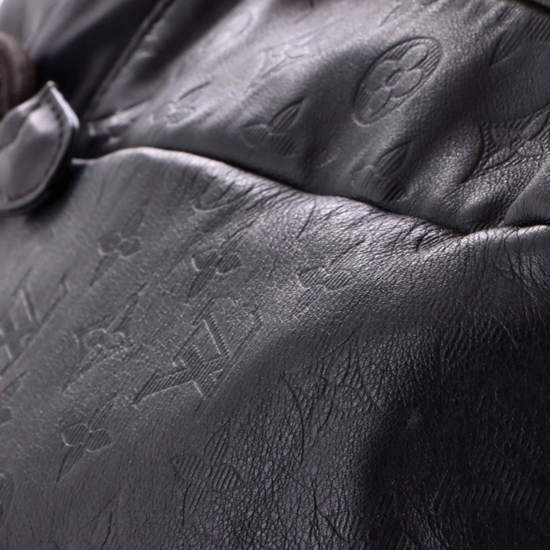 Leather Louis Vuitton Discovery Backpack Monogram Shadow - 6