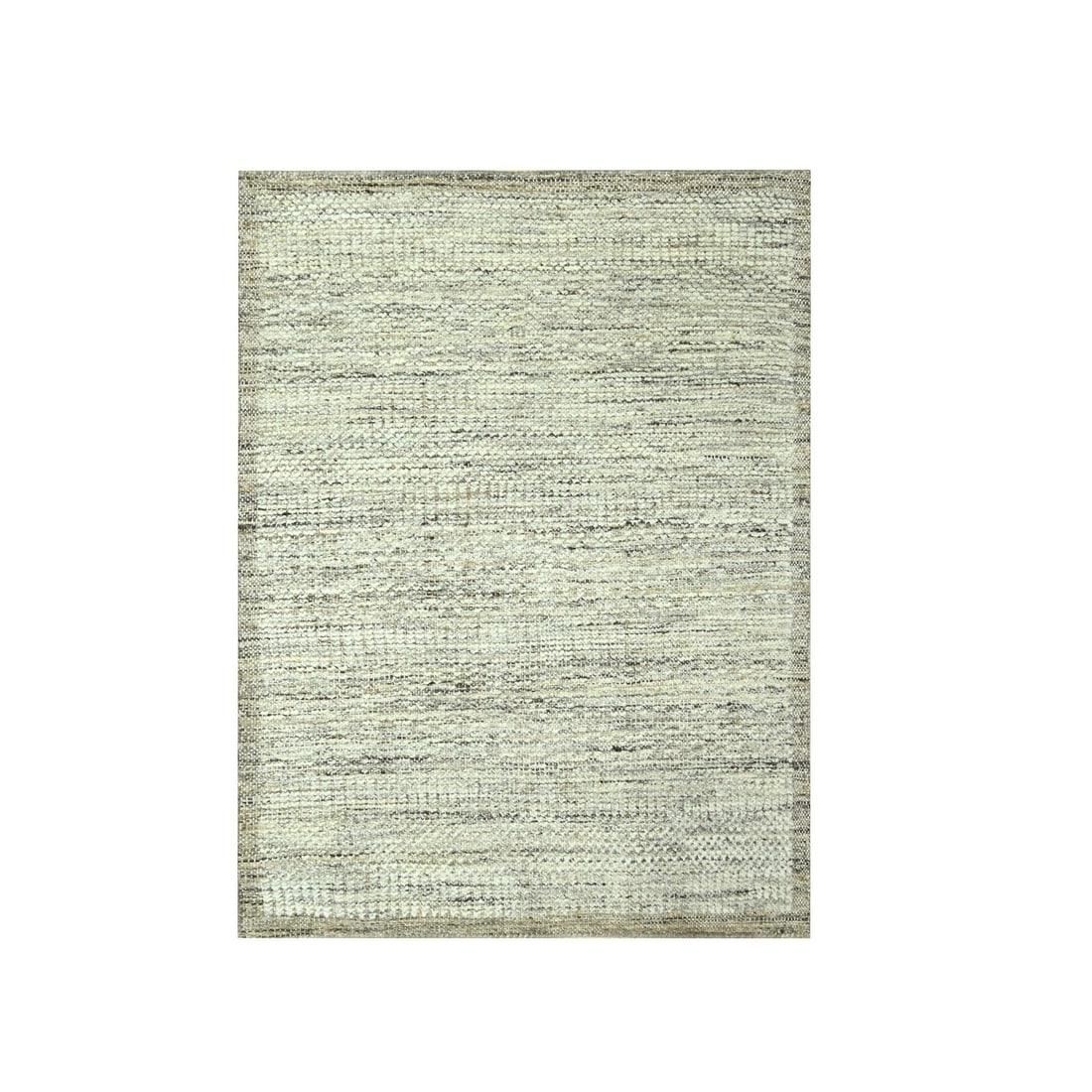 Sample 2'x3' Brown Hand Knotted Rug Wool Oxidized Grass Design Mat (1 of 5)
