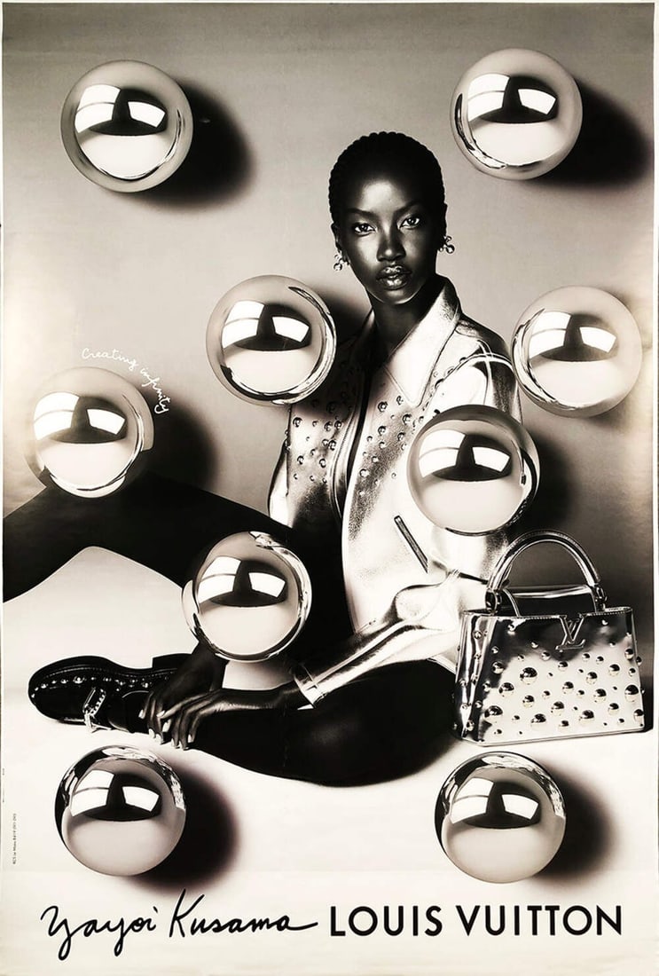 Contemporary YAYOI KUSAMA Louis Vuitton 69.25" x 46.75" Offset Lithograph 2023 (1 of 4)