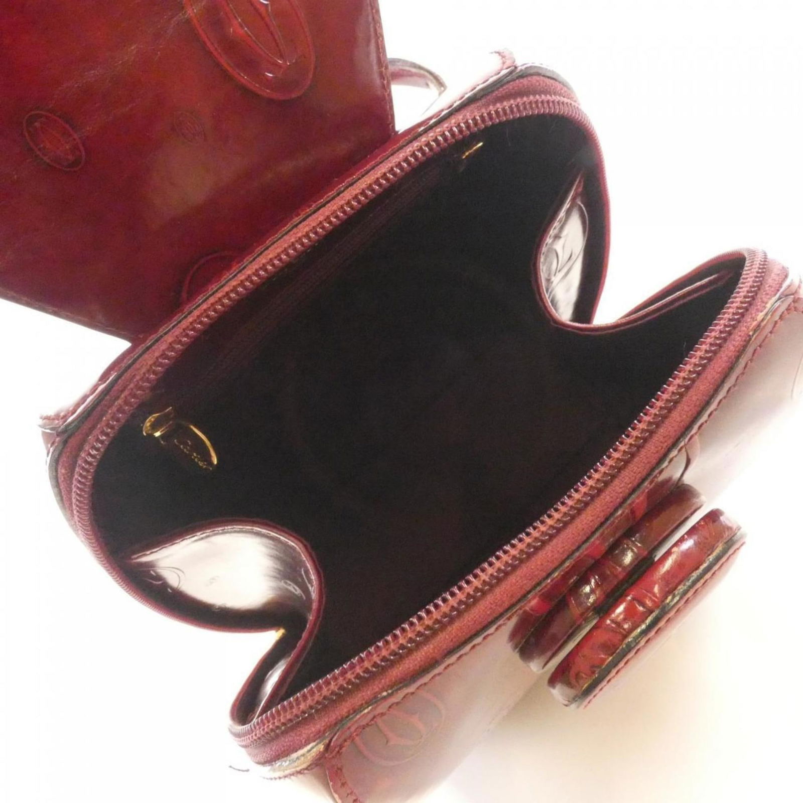 Leather Cartier Backpack - 9