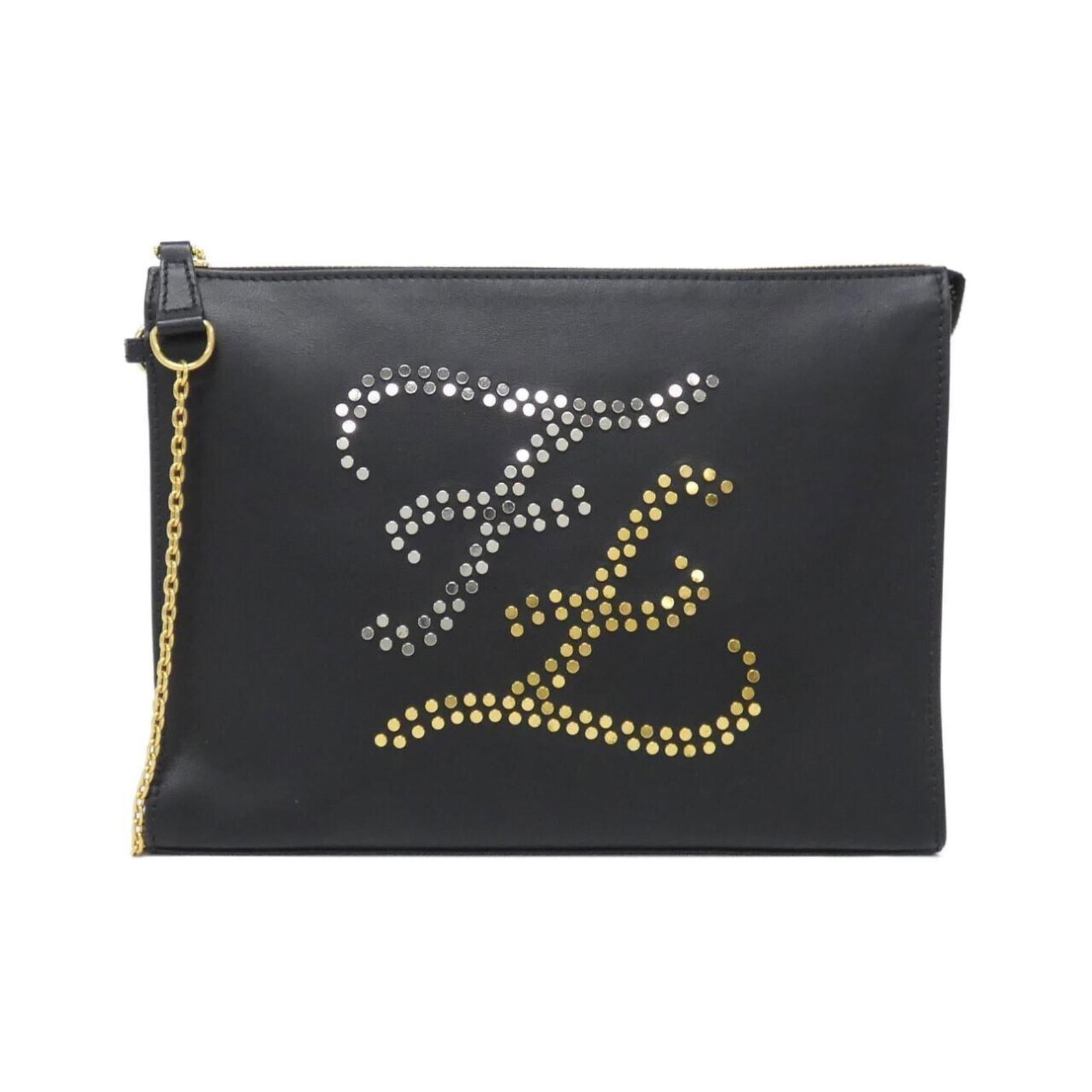 Leather Fendi Handbag: Leather Fendi Handbag This listing features Leather Fendi Handbag. Item specifics are provided below. Item Specifics: Brand: Fendi Type: Handbag Material: Leather Color: Black Hardware Color: Gold,