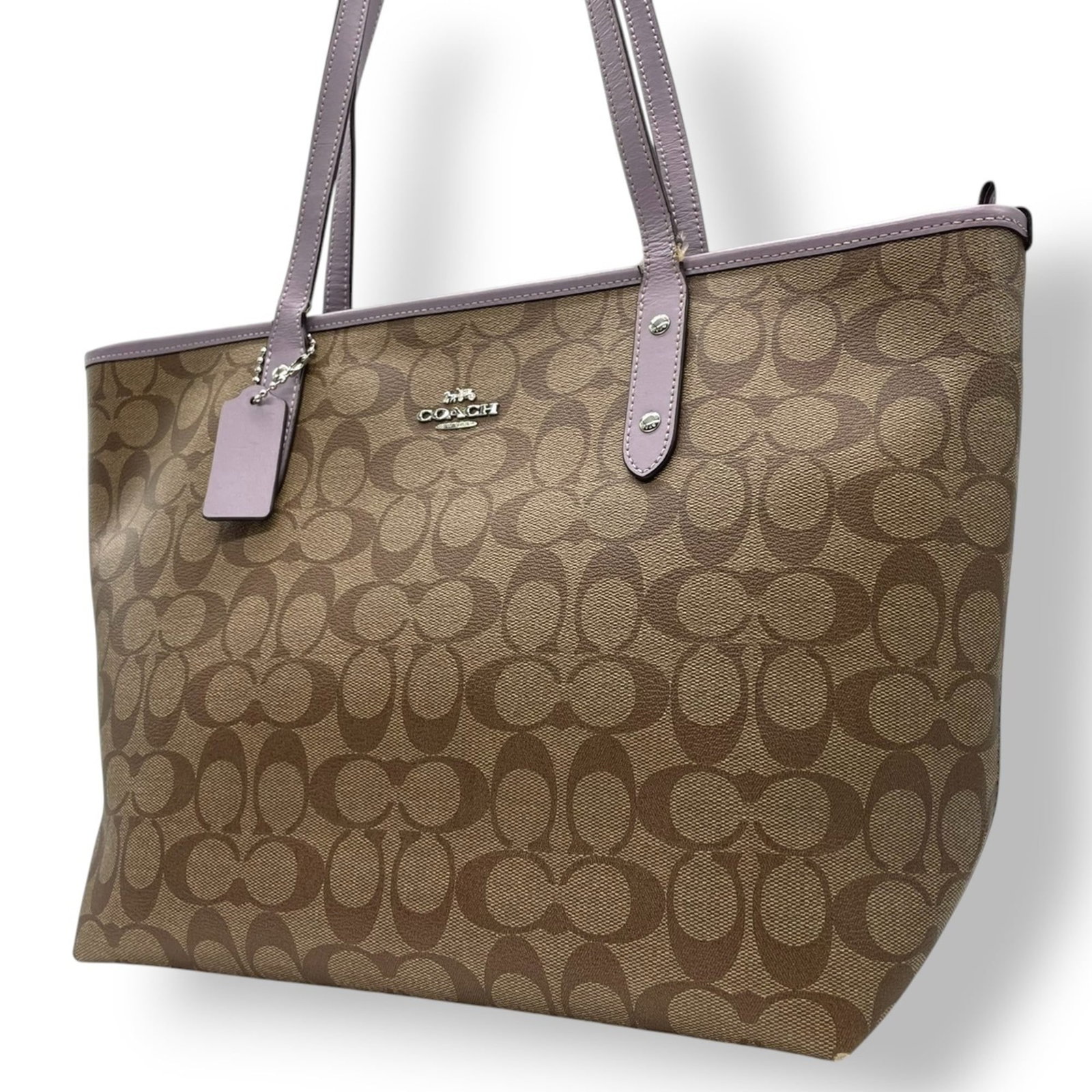 Leather - Coach Tote Bag Pvc (1 of 20)