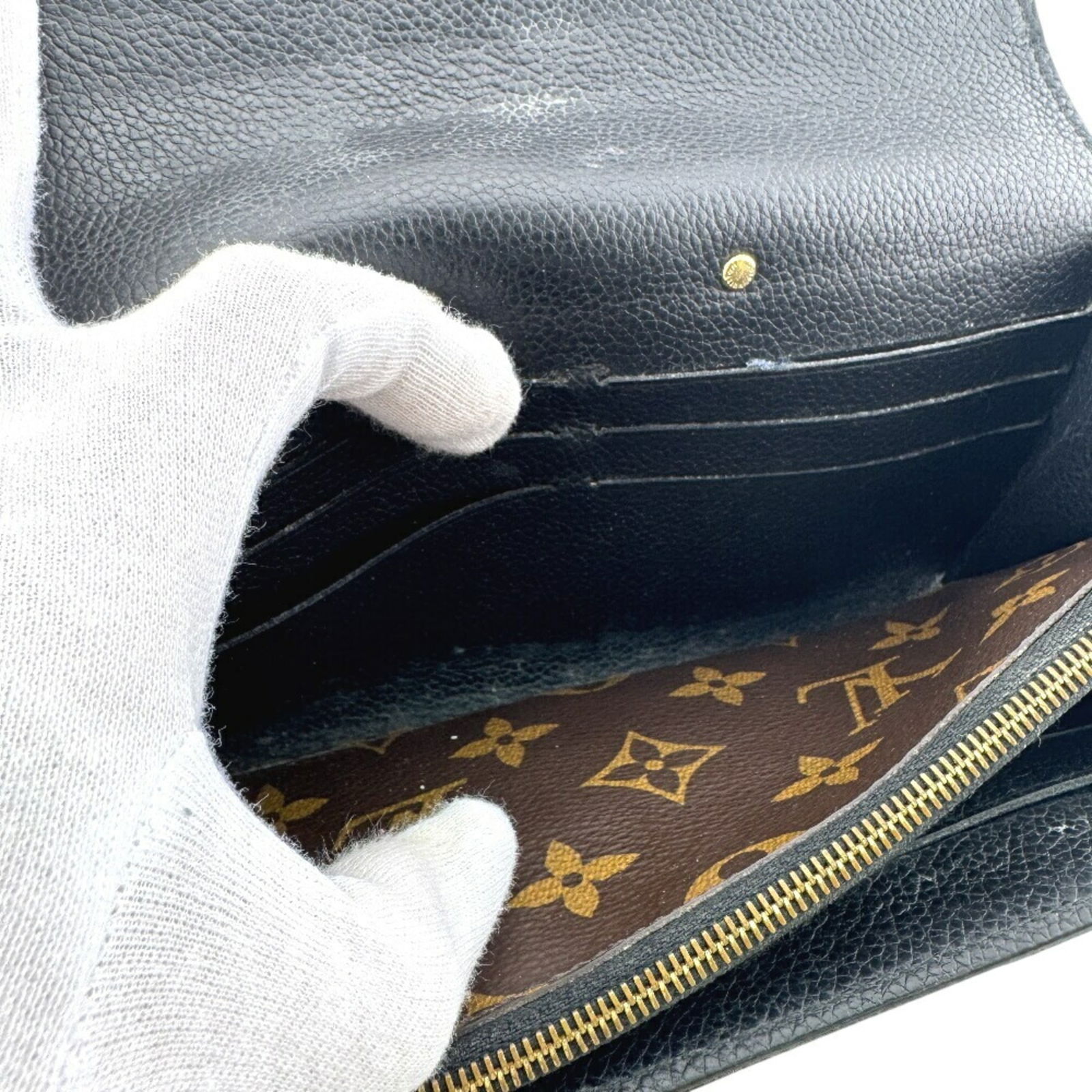 Leather - Louis Vuitton Long Wallet (Bi-Fold) Monogram - 10