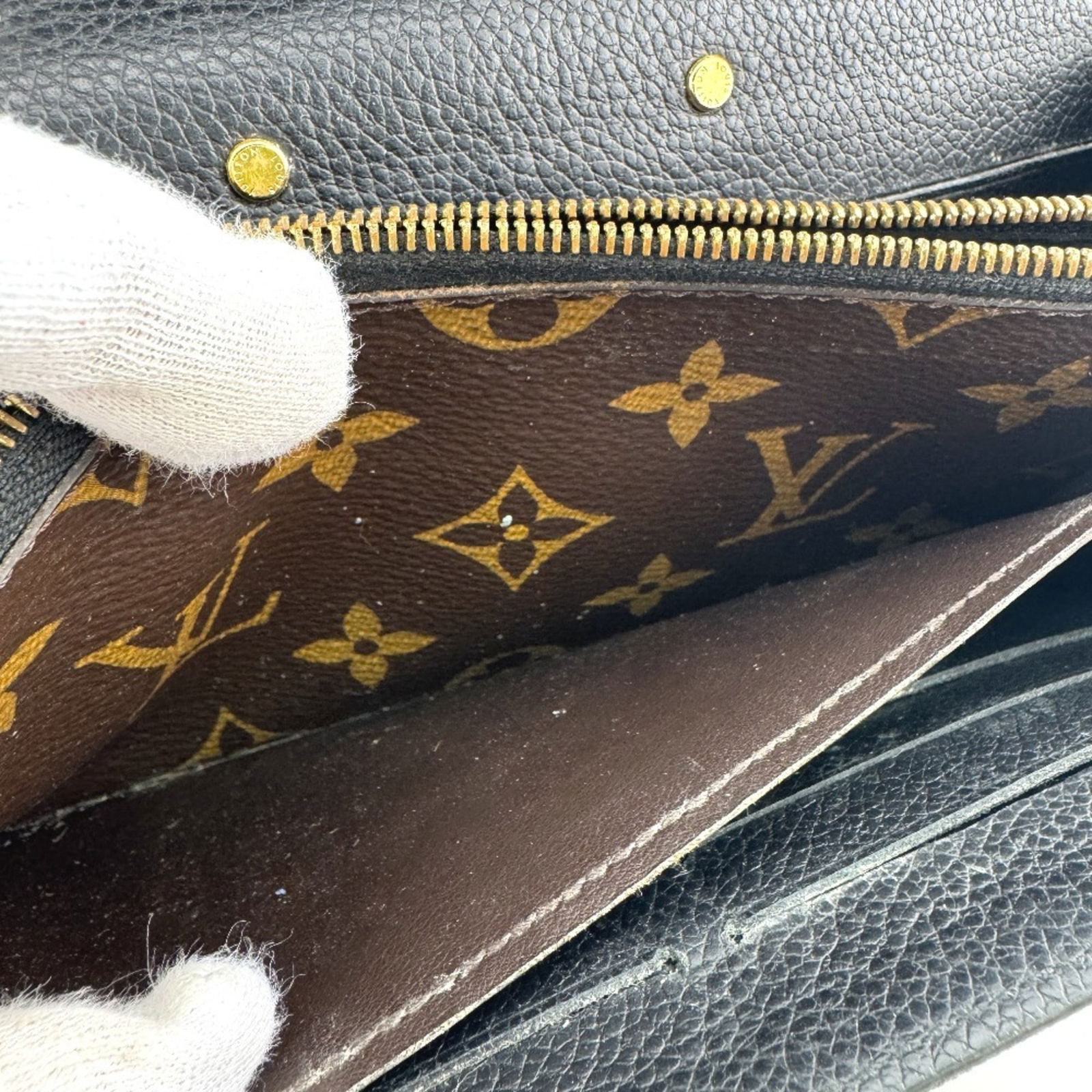Leather - Louis Vuitton Long Wallet (Bi-Fold) Monogram - 12