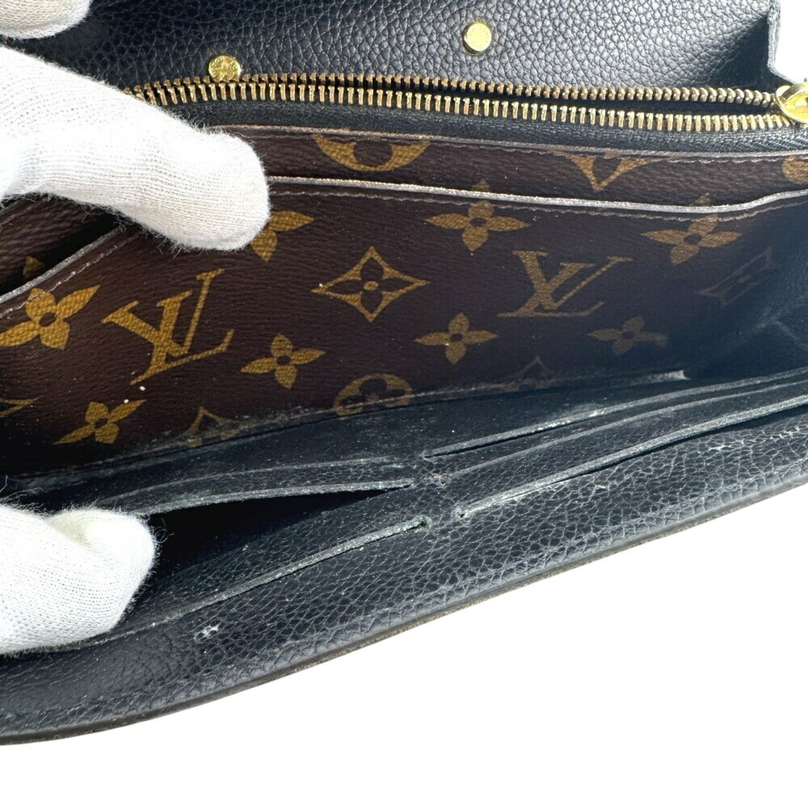 Leather - Louis Vuitton Long Wallet (Bi-Fold) Monogram - 13