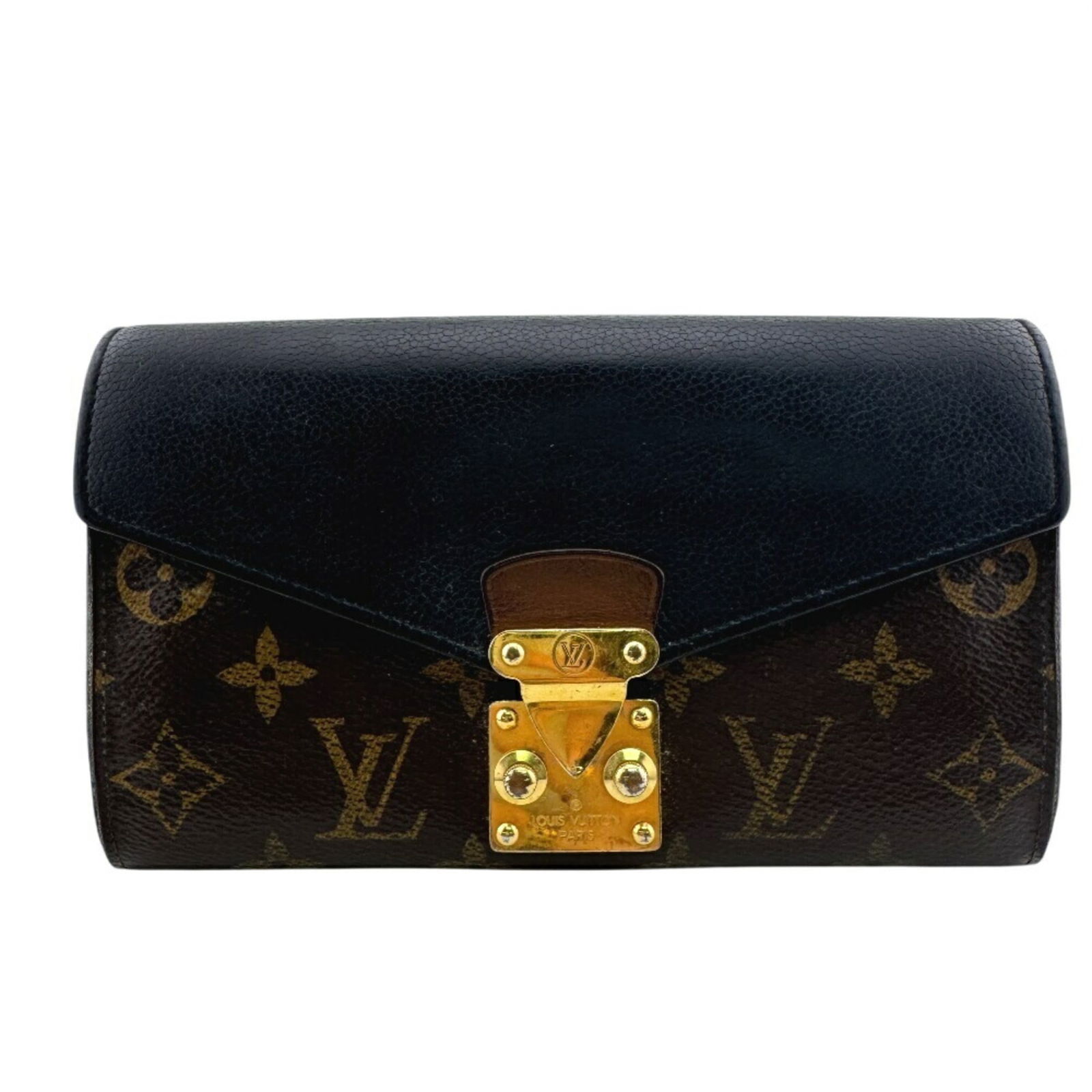 Leather - Louis Vuitton Long Wallet (Bi-Fold) Monogram (1 of 16)