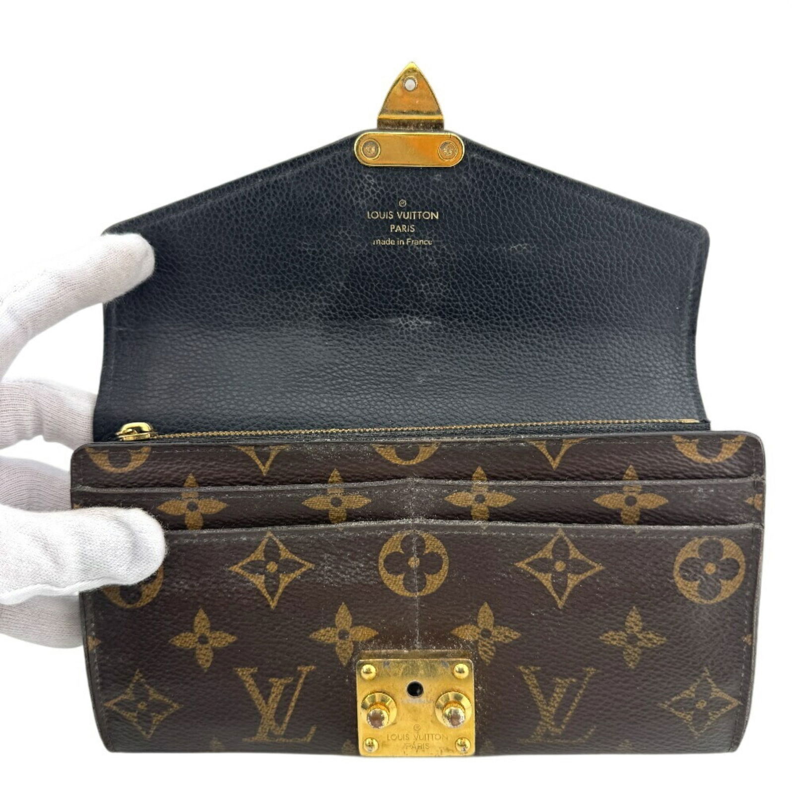 Leather - Louis Vuitton Long Wallet (Bi-Fold) Monogram - 8