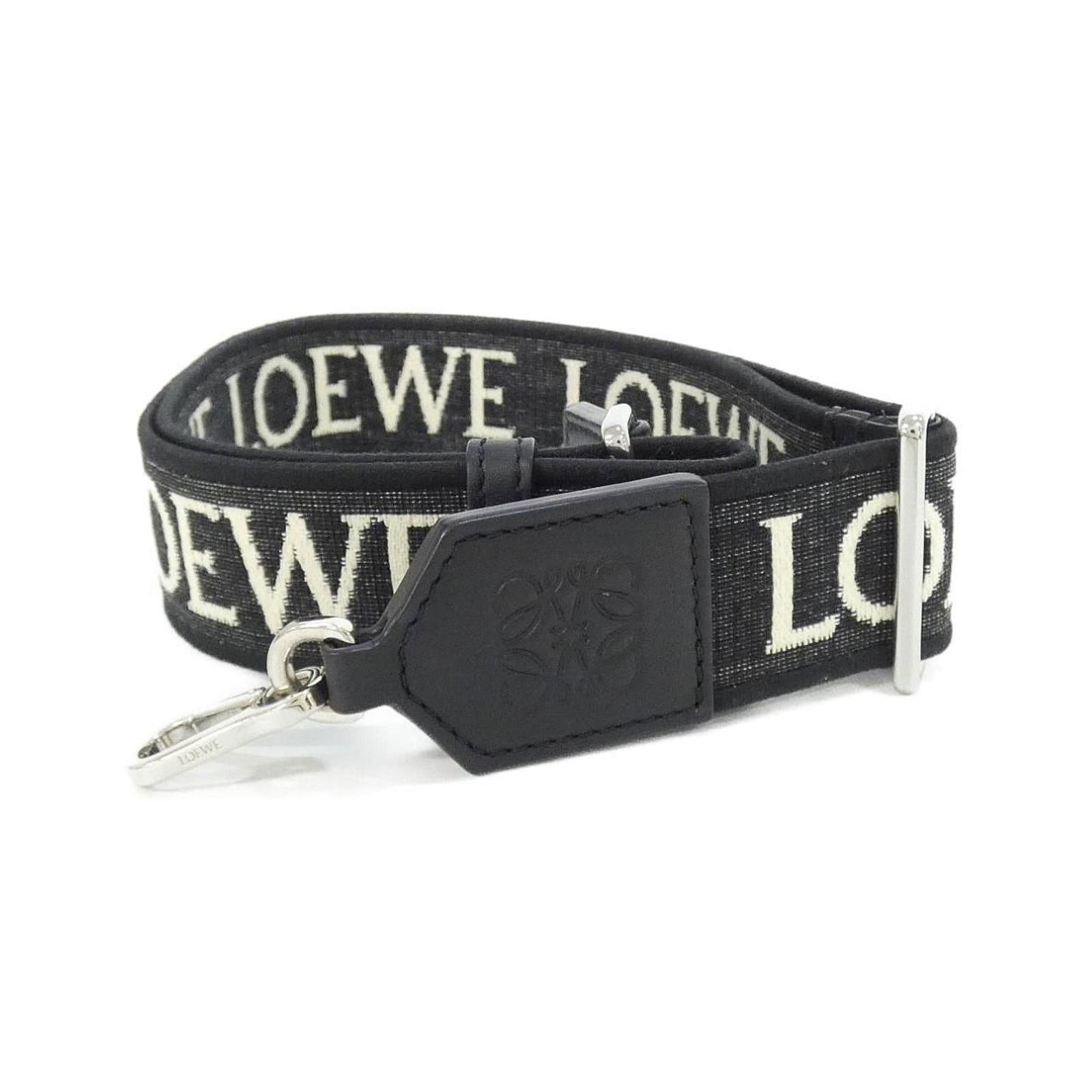 Leather - Loewe Strap Canvas: Leather - Loewe Strap Canvas This listing features Leather - Loewe Strap Canvas. Item specifics are provided below. Item Specifics: Brand: Loewe Type: Strap Gender: Women Material: Canvas, Leather Lea