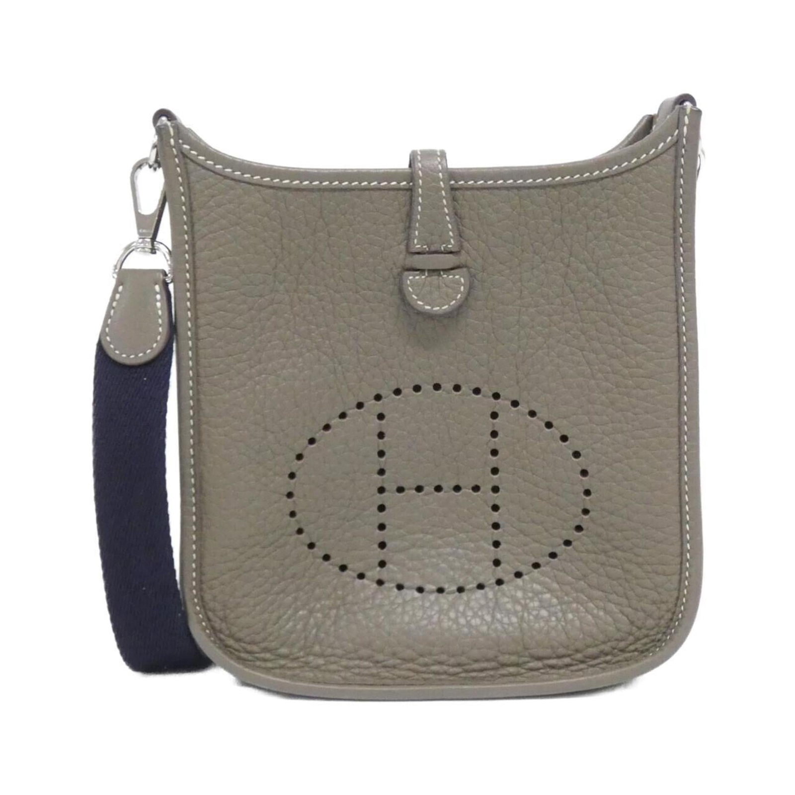 Leather Hermes Shoulder Bag Taurillon Clemence (1 of 8)