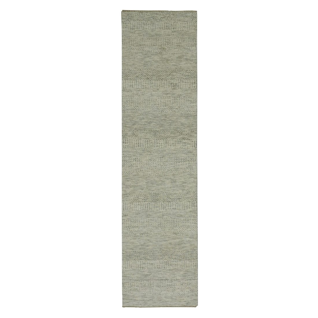 Rug 2'7"x10'1" White Hand Knotted Modern Grass Wool Runner Oriental: Rug 2'7"x10'1" White Hand Knotted Modern Grass Wool Runner Oriental This listing features Rug 2'7"x10'1" White Hand Knotted Modern Grass Wool Runner Oriental. Item specifics are provided below. Item S